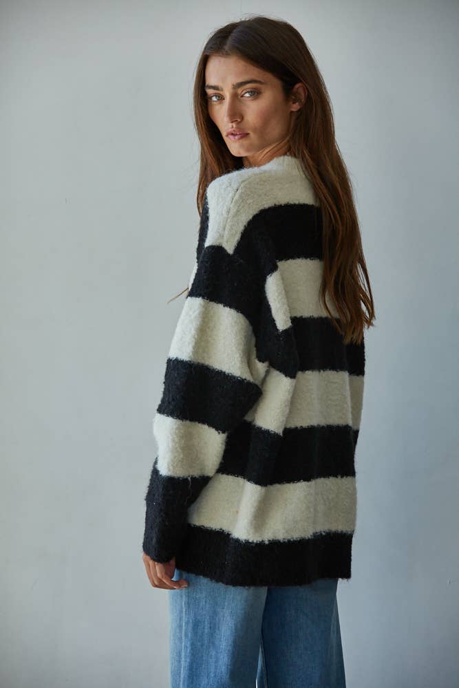 Kirkwood Striped Knit Sweater