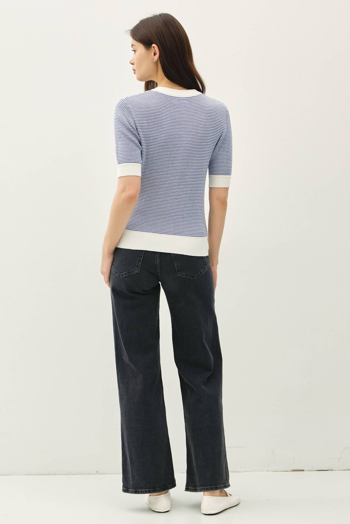 Pebble Beach Henley Sweater Top