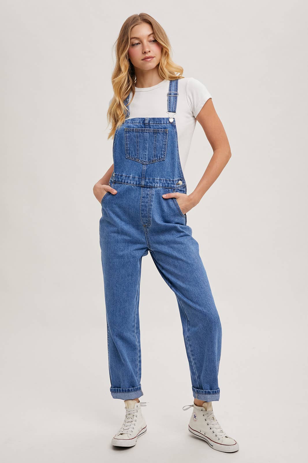 La Brea Denim Overalls / S