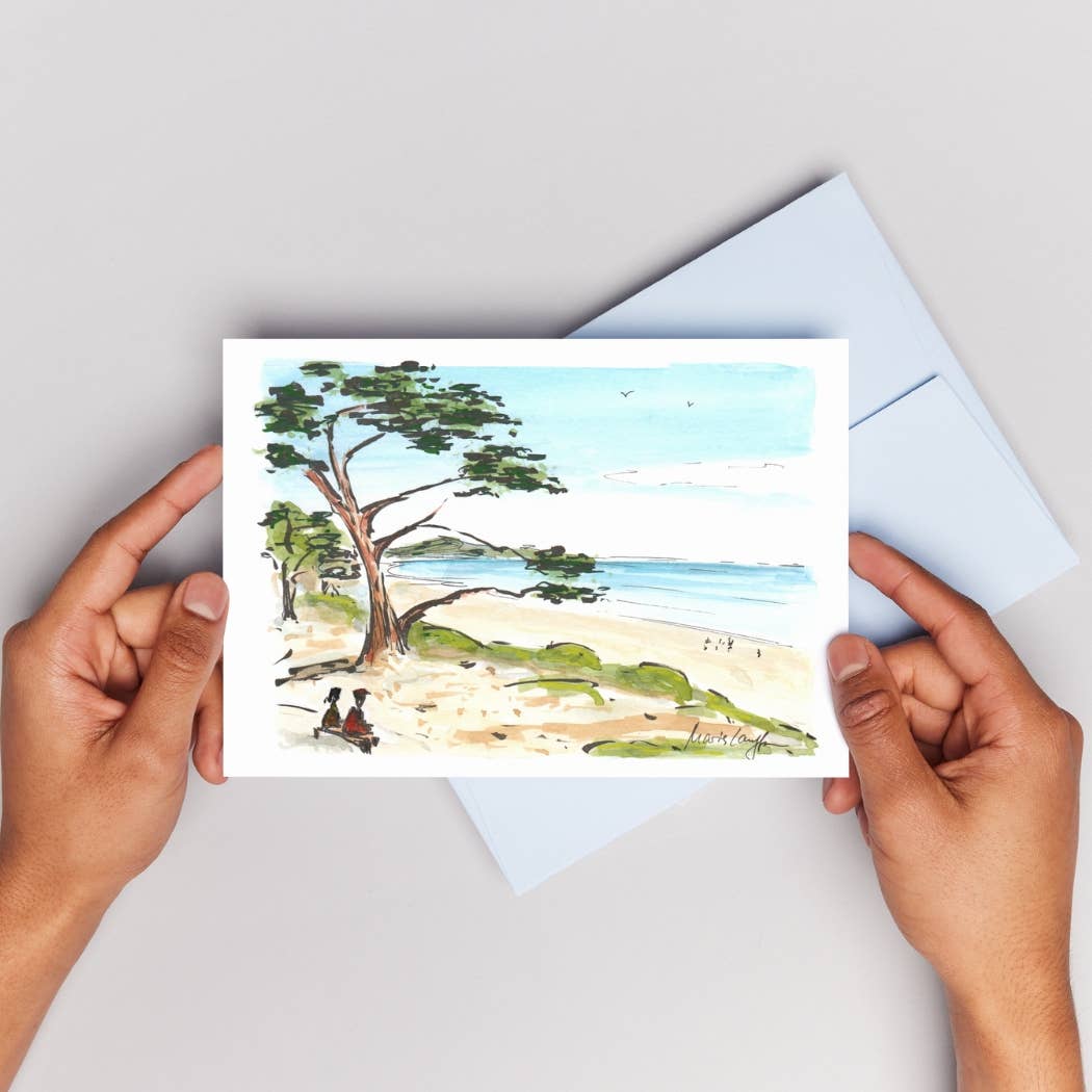Carmel by the Sea Folded Greeting Card w Envelope