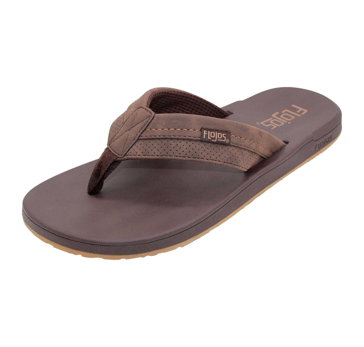 Levee — Men's Sandal: Brown / 8