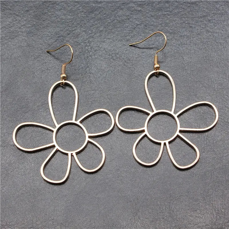 Golden Daisies Earings