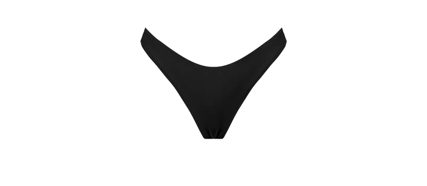 Wave Breaker Recycled Nylon Bikini Bottom