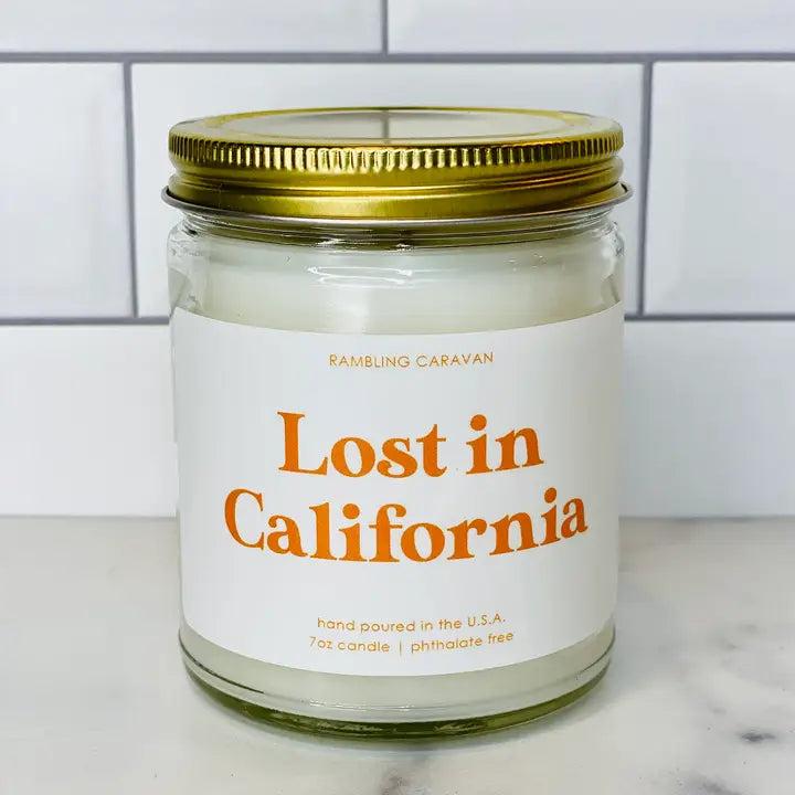 Lost In California Candle