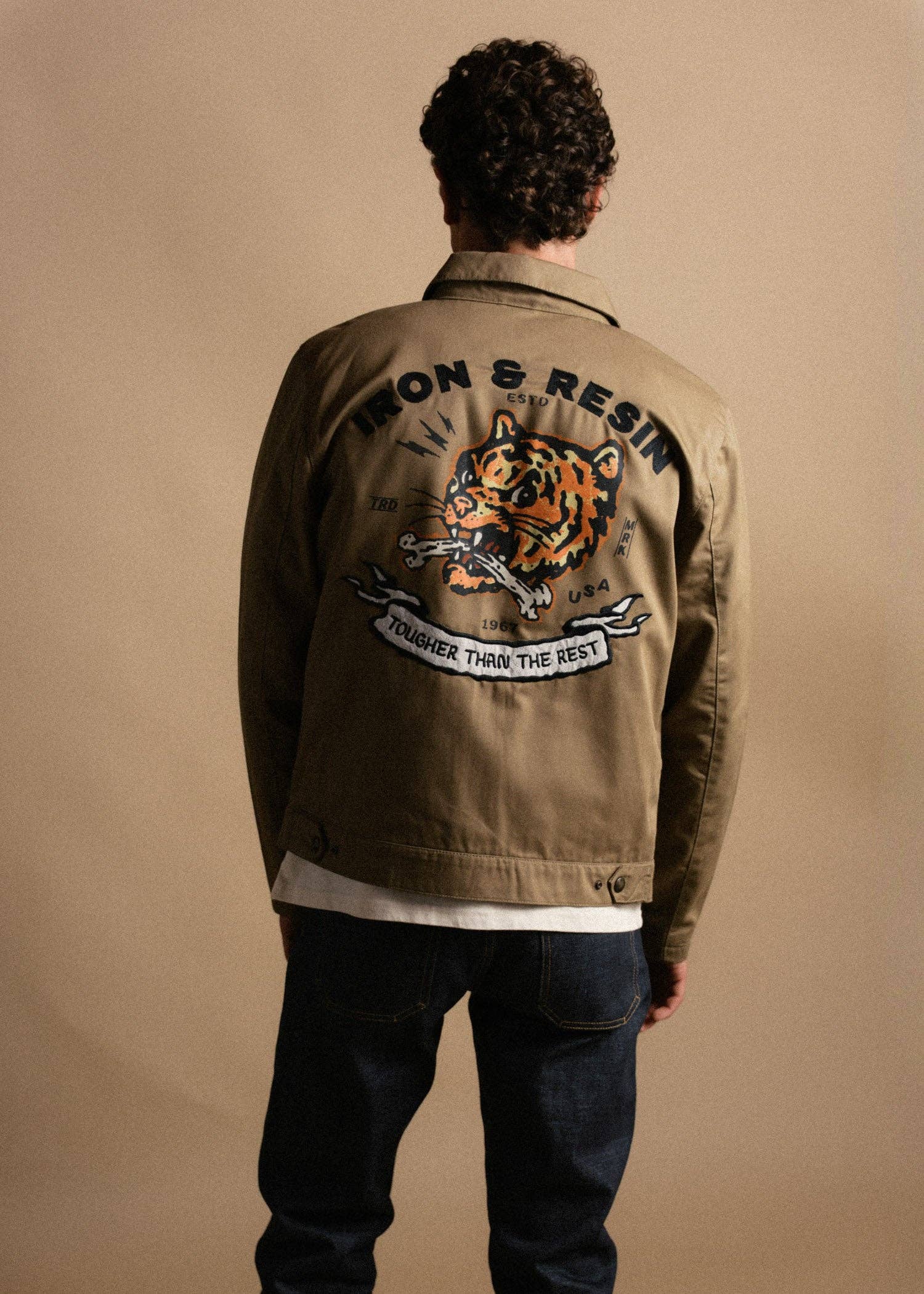 Tougher Jacket: Beige