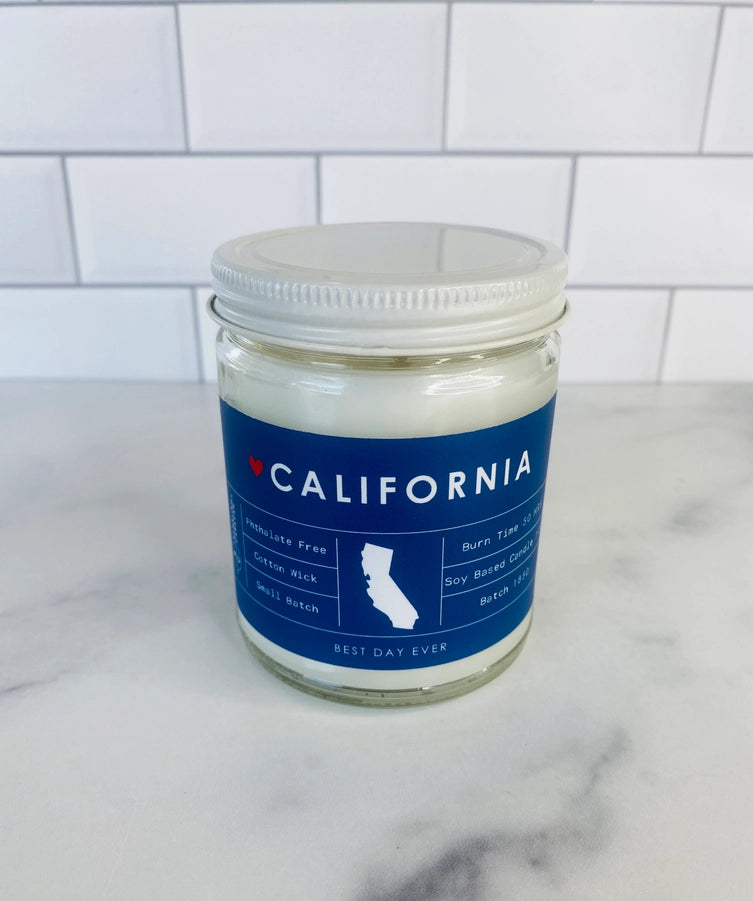 California- Best Day Ever Candle