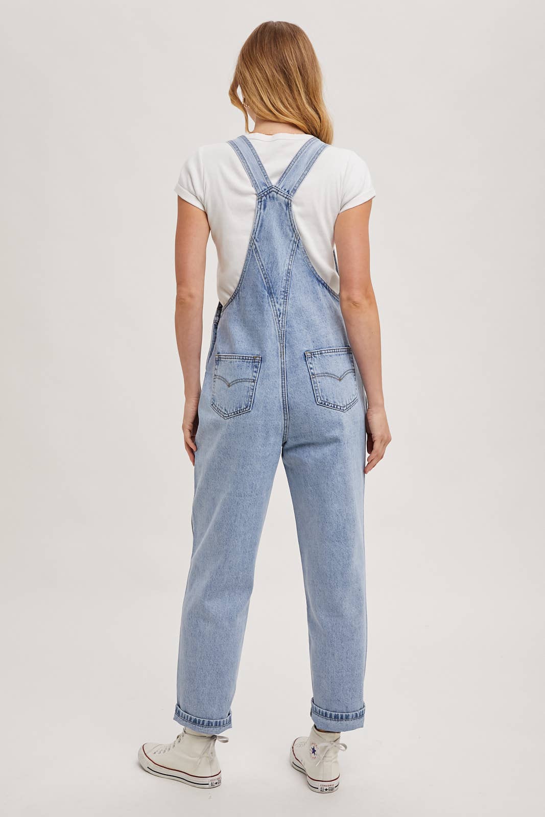 La Brea Denim Overalls / S