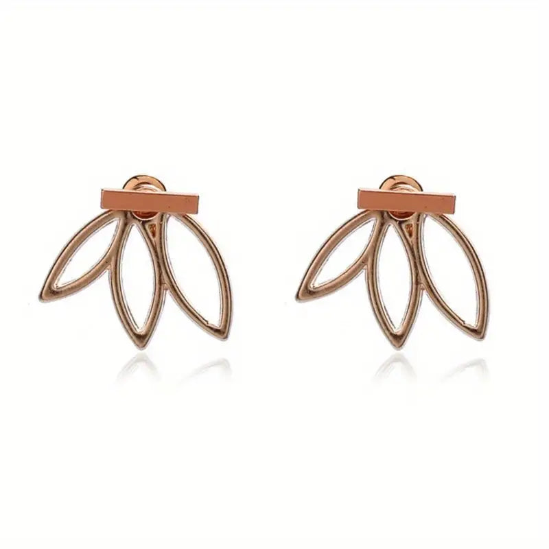 Lotus Flower Earrings