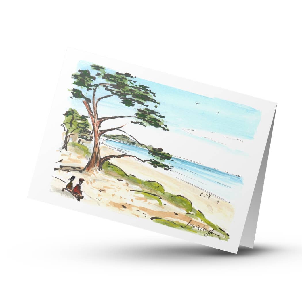 Carmel by the Sea Folded Greeting Card w Envelope
