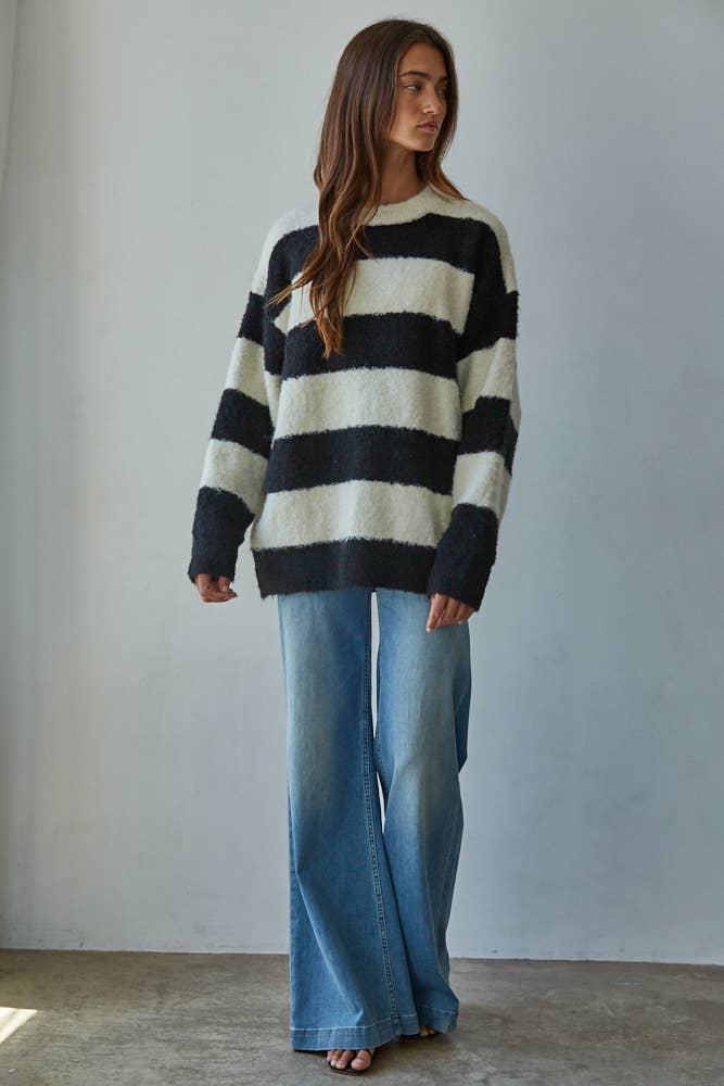 Kirkwood Striped Knit Sweater