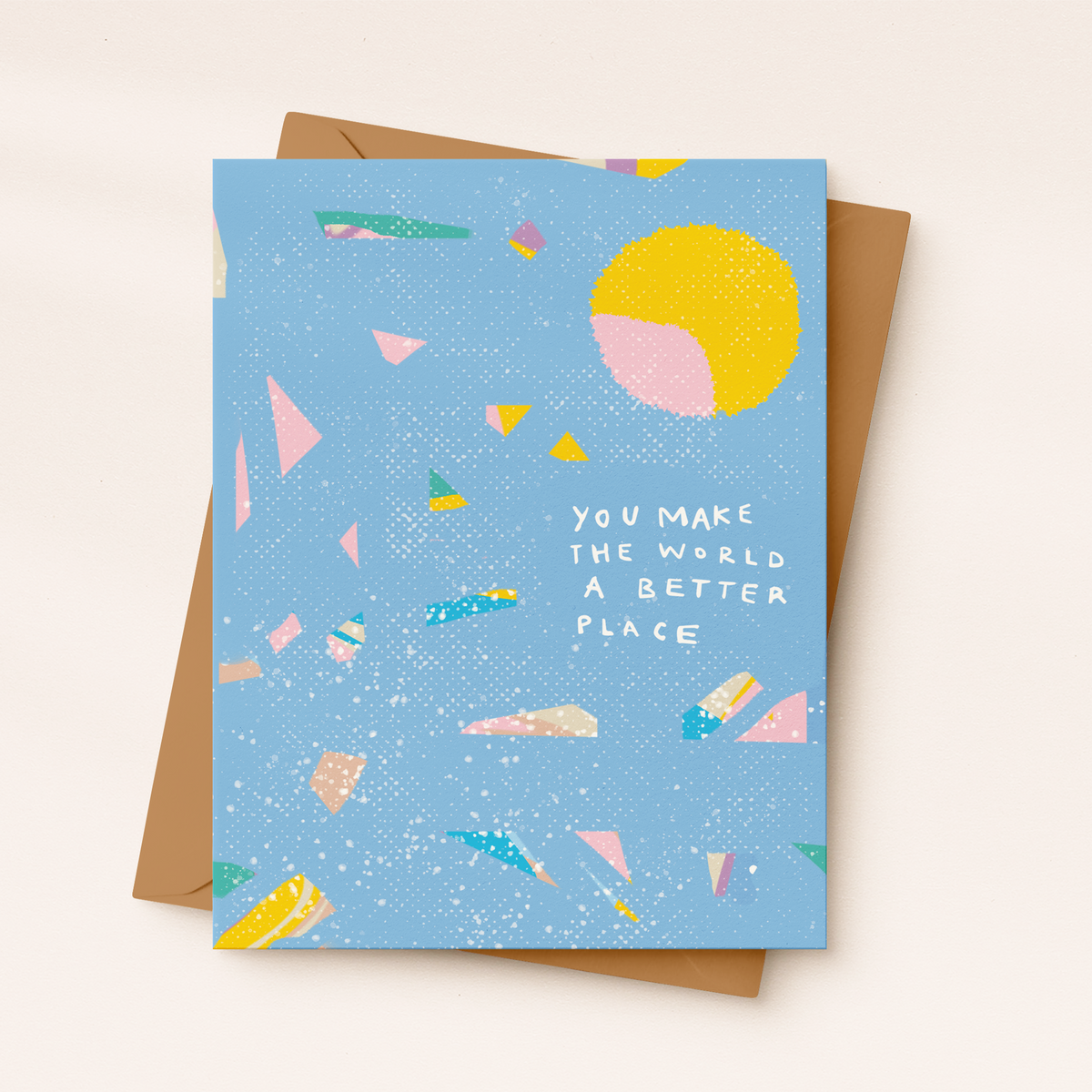 World a Better Place Card | Appreciation Card | Summer Grad
