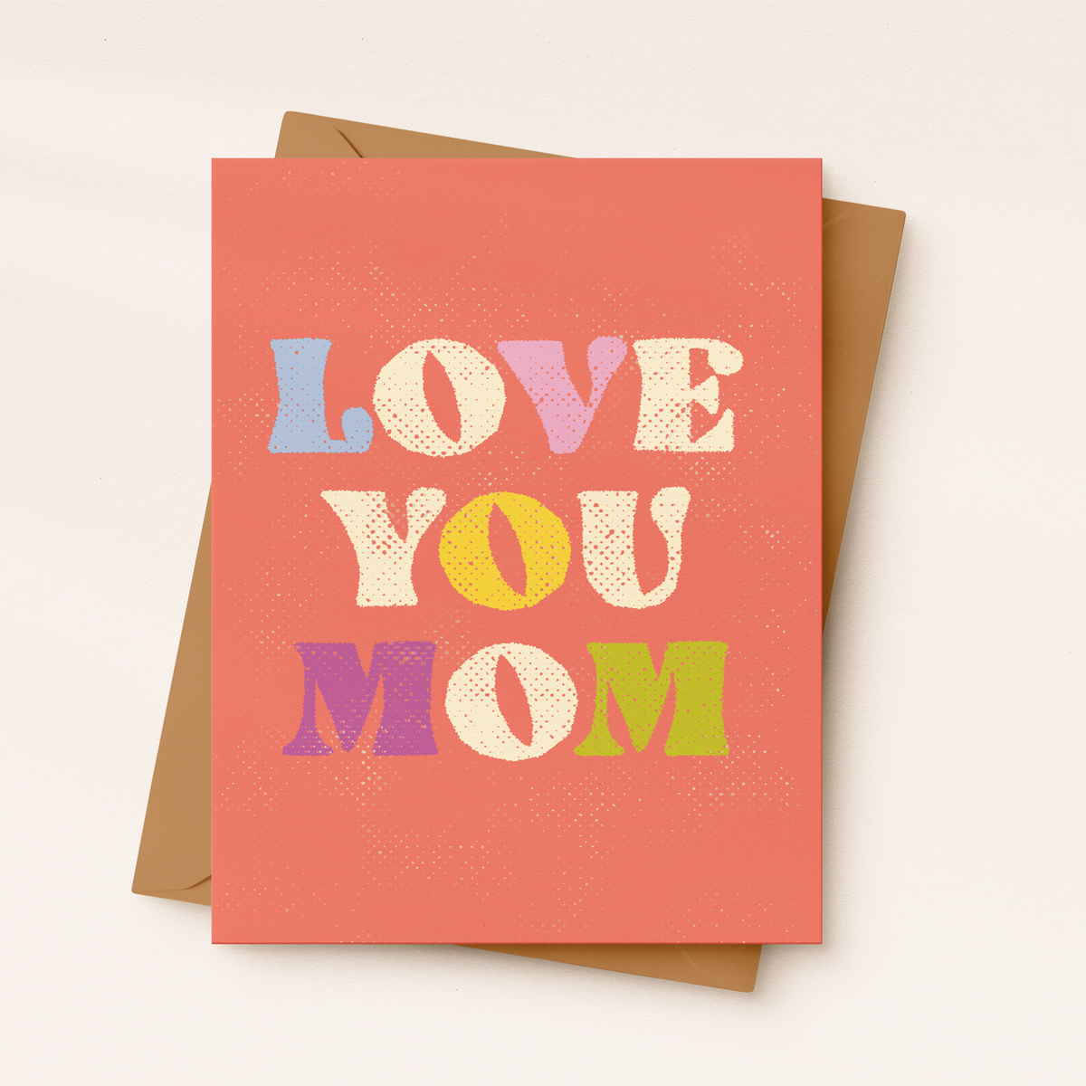 Love You Mom Card