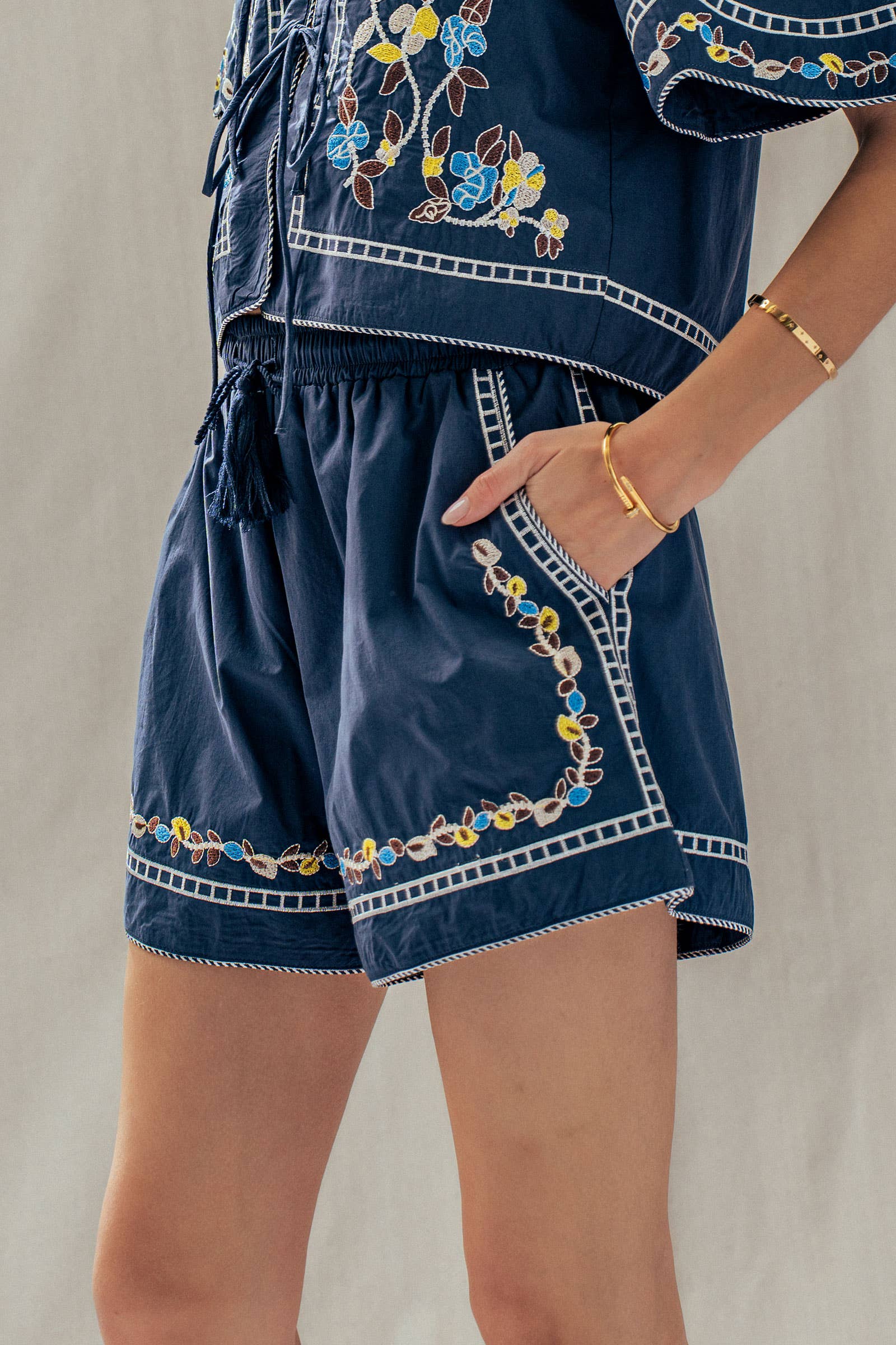 Point Lobos Floral Shorts