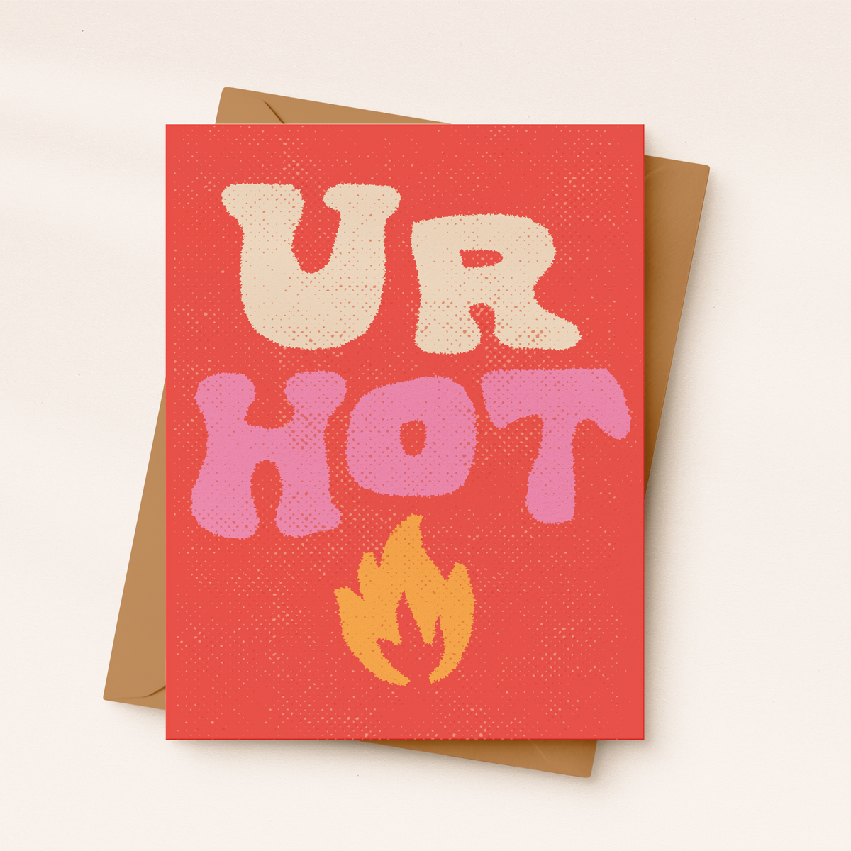 Anniversary card | Ur Hot | Funny Valentine's Day Card