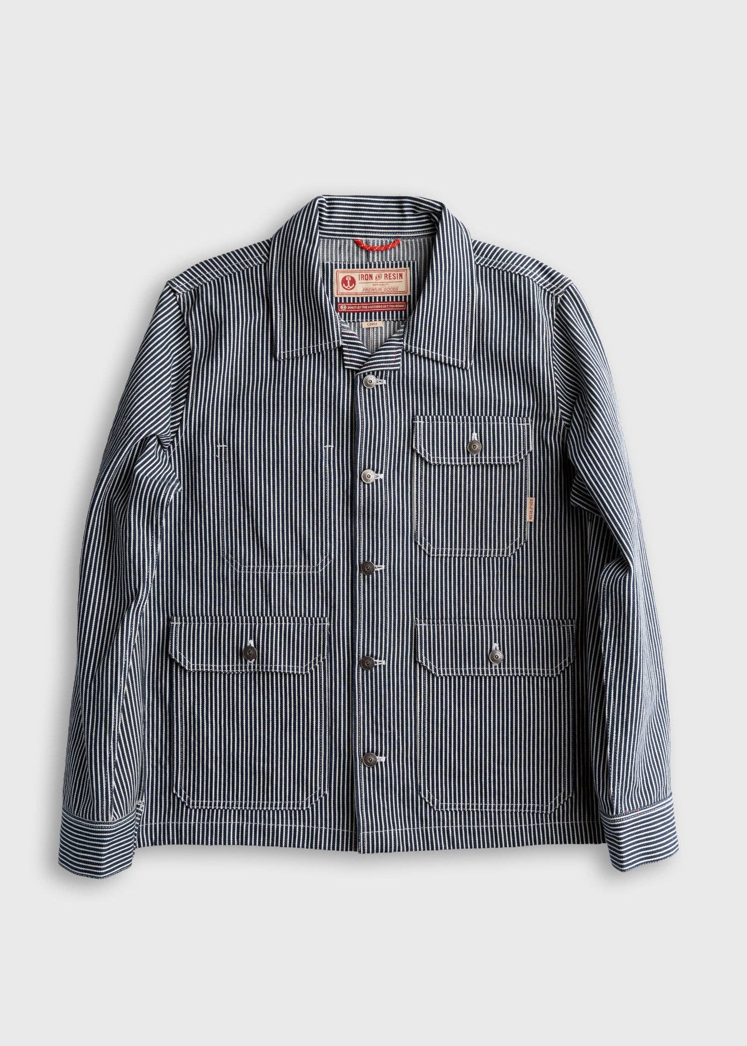 Hill Hickory Jacket: Hickory Stripes / Small
