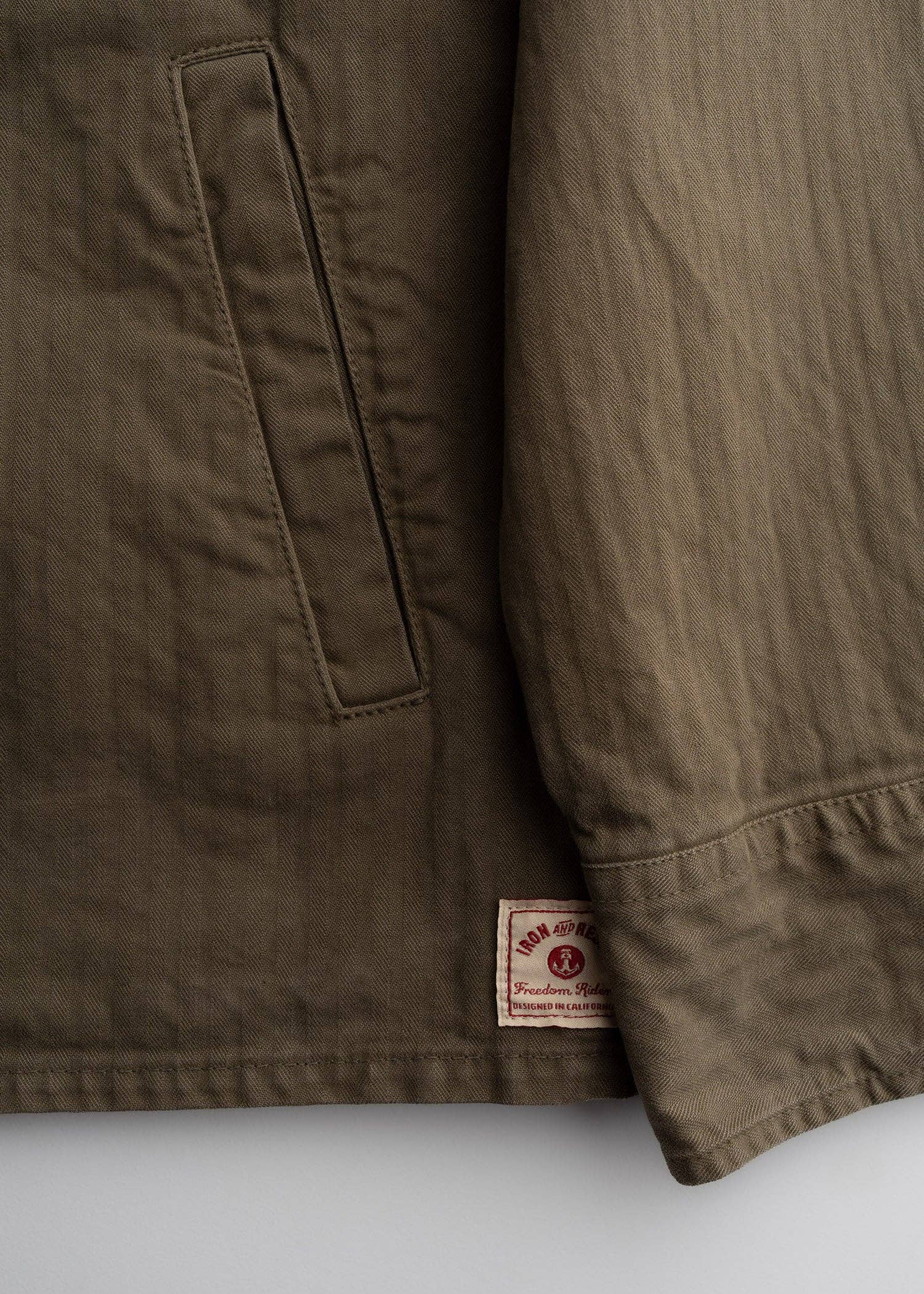 Antisocial Jacket: Khaki Green