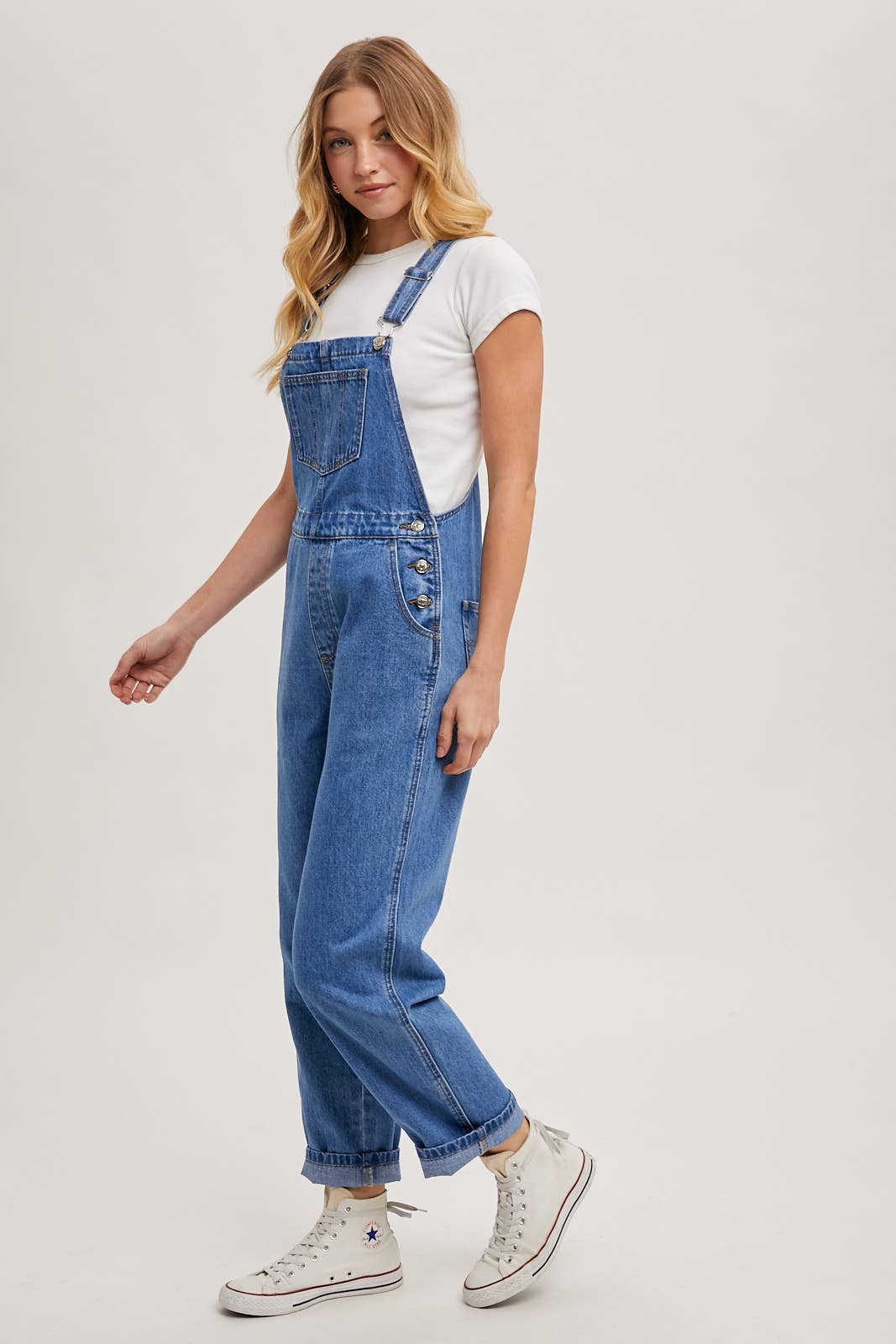 La Brea Denim Overalls / S