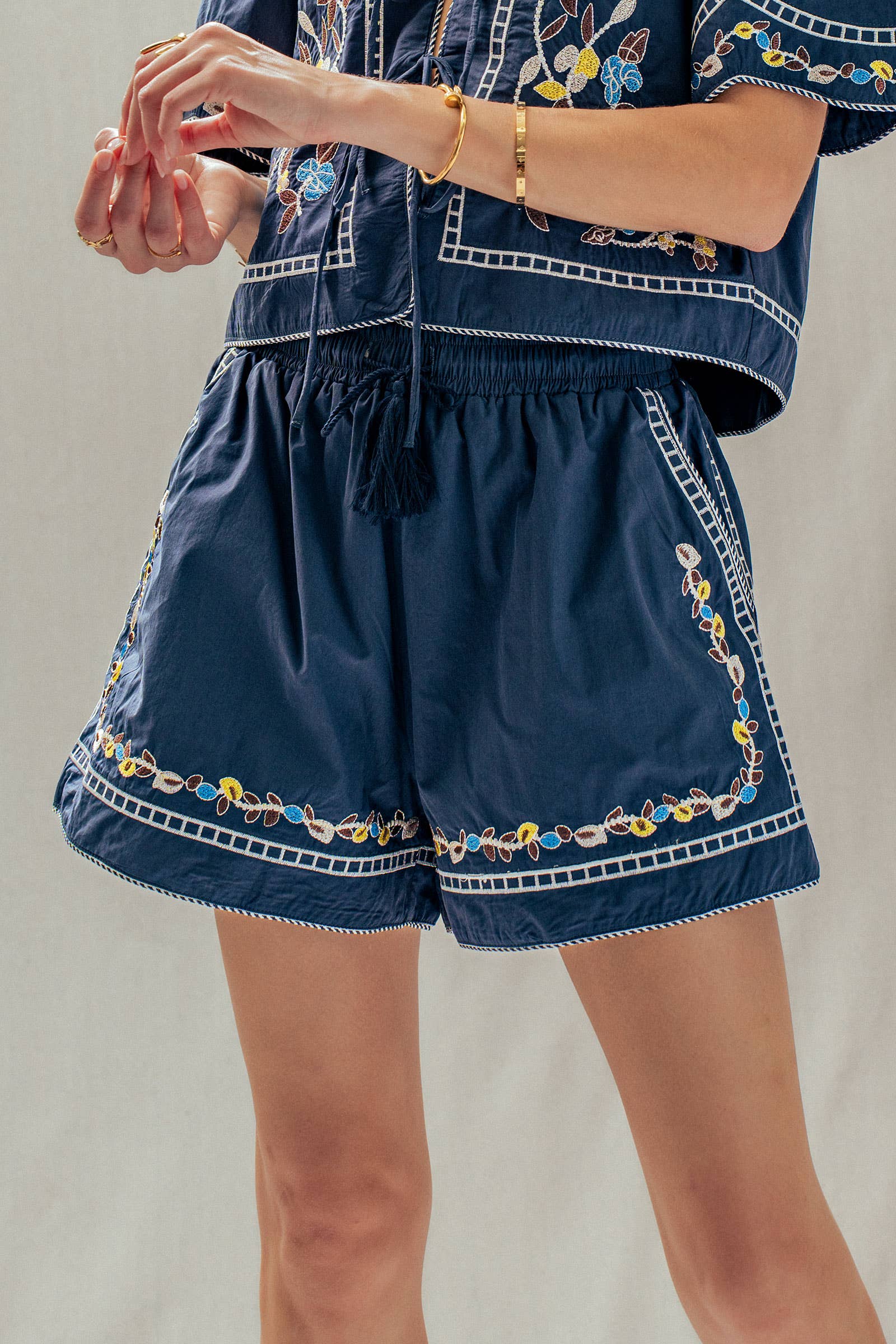 Point Lobos Floral Shorts