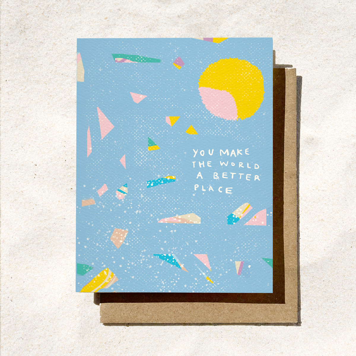 World a Better Place Card | Appreciation Card | Summer Grad