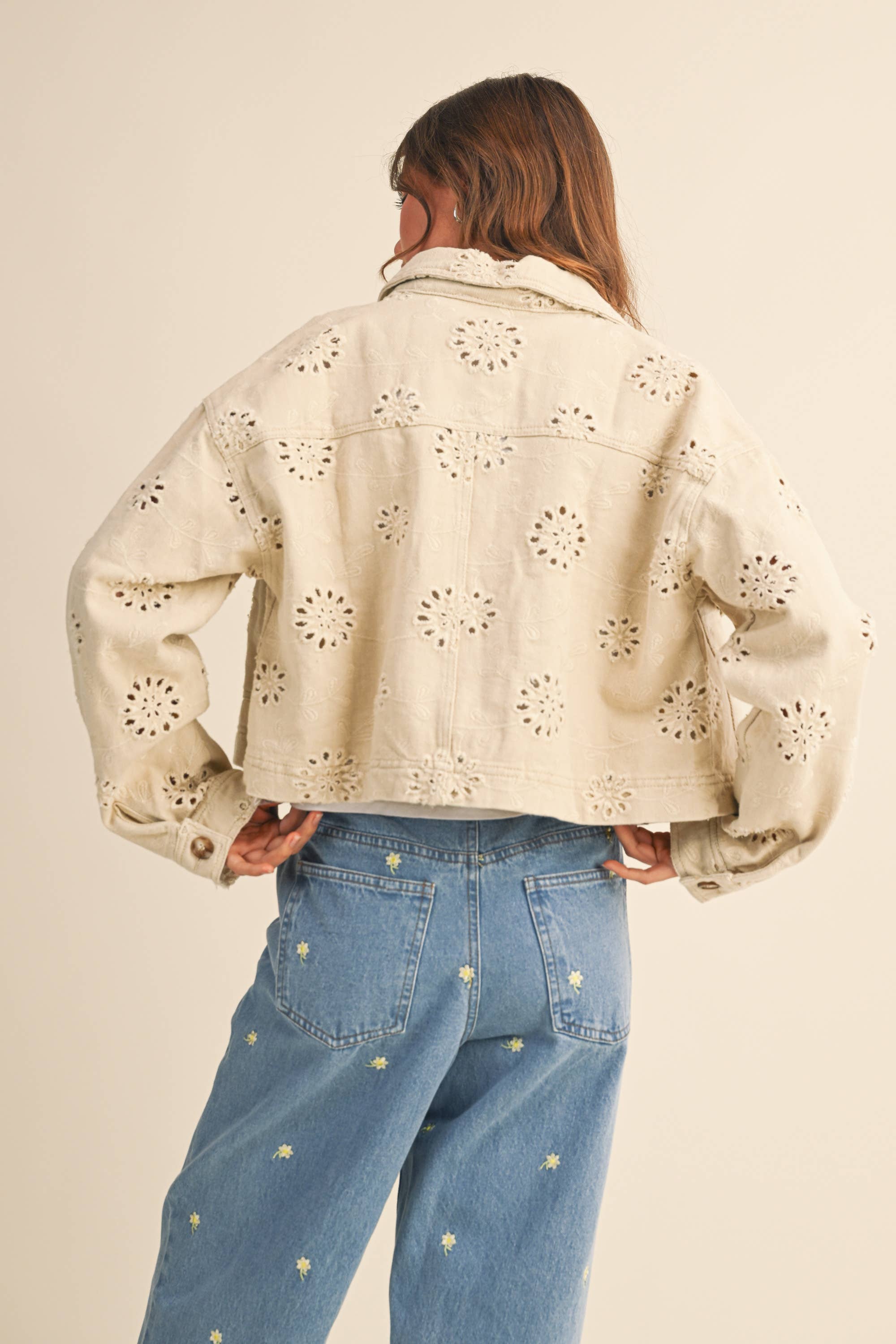 Mira Twill Cropped Jacket