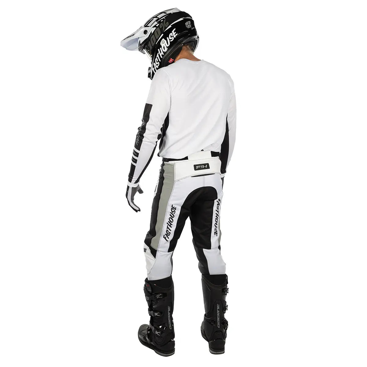 Elrod React Pant - White/Black
