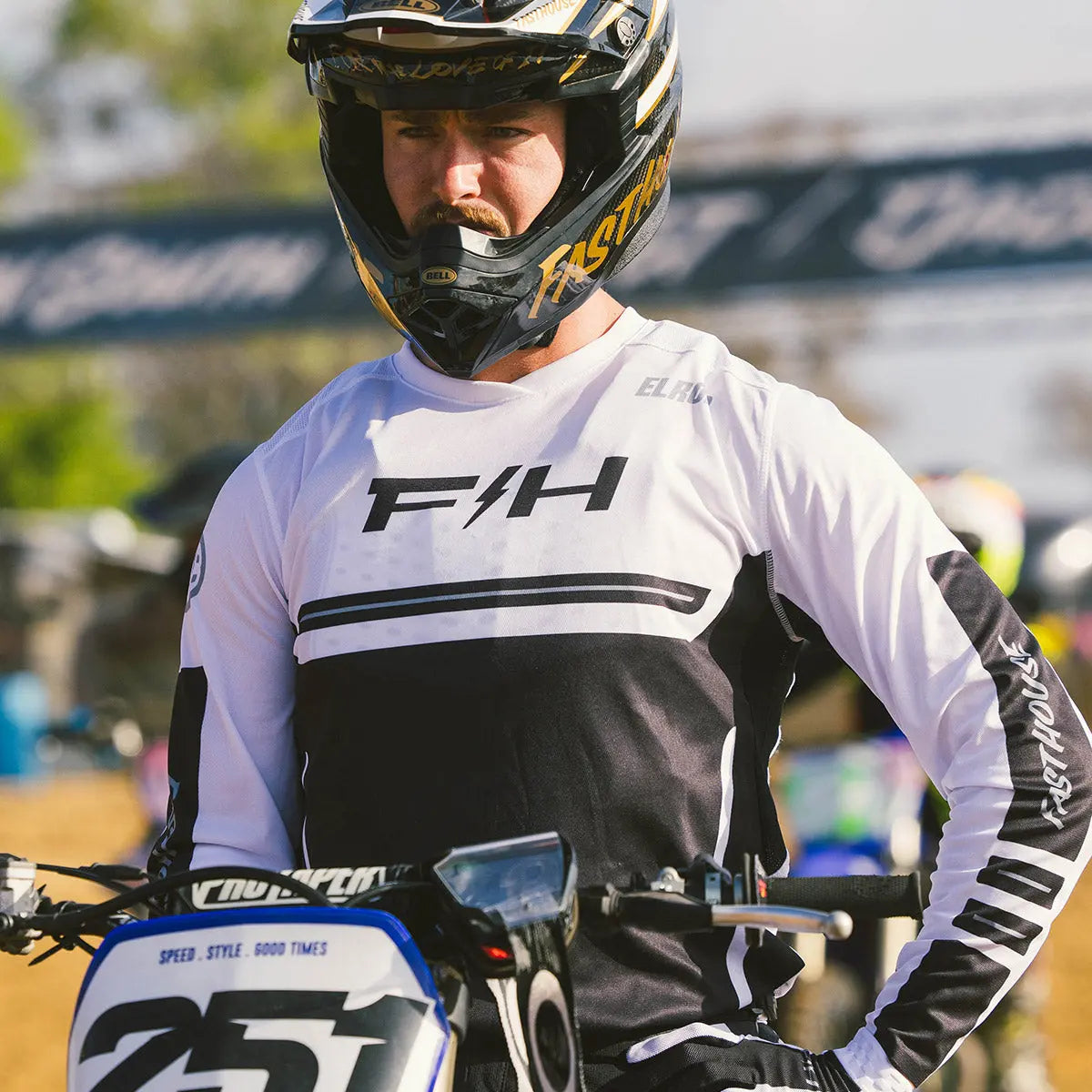 Elrod React Jersey - White/Black
