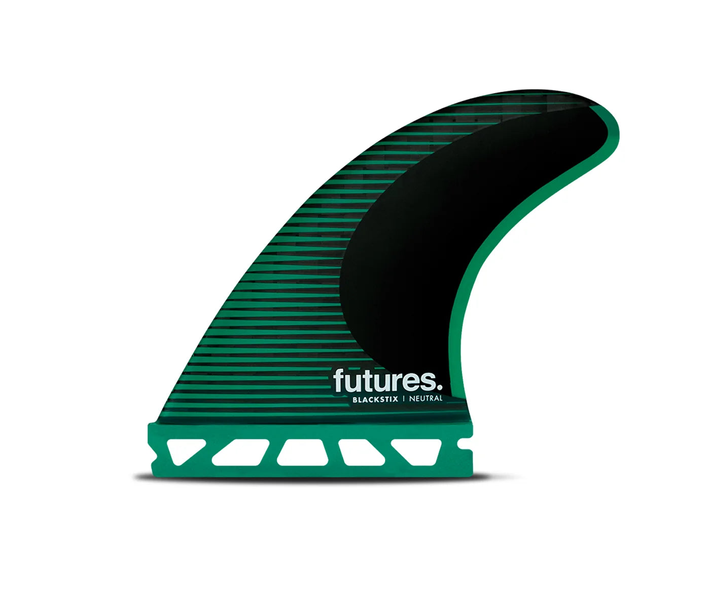 Futures F6 Blackstix Medium Thruster Fin Set