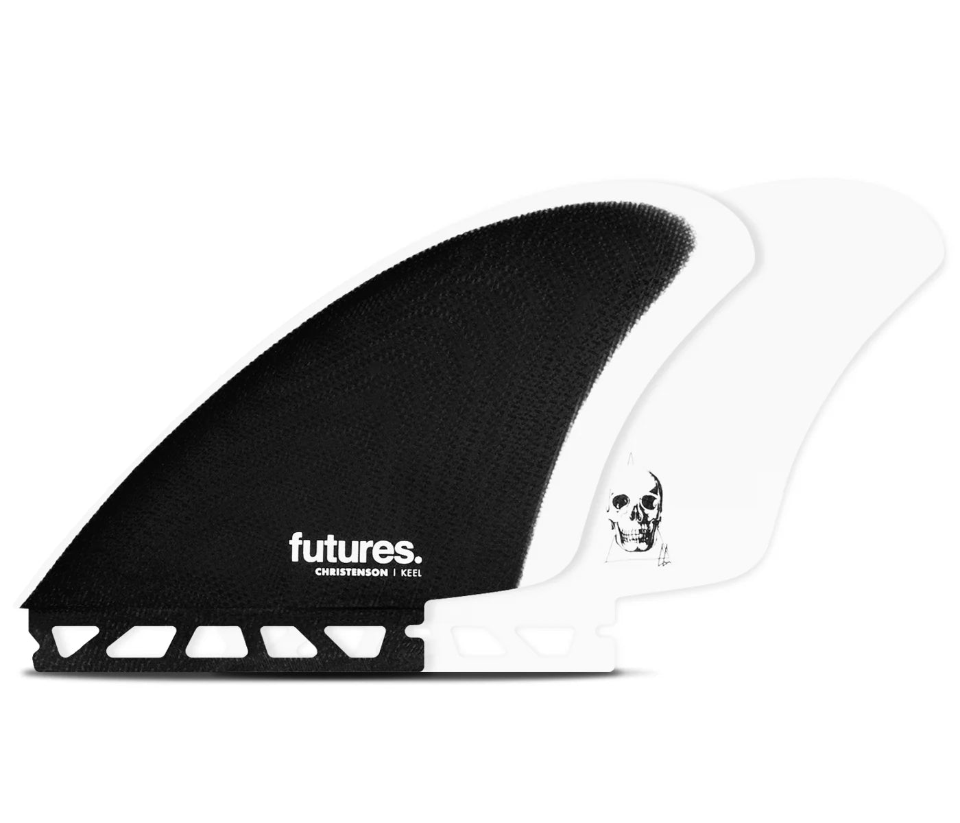 Futures Christenson Fiberglass Keel Fin Set