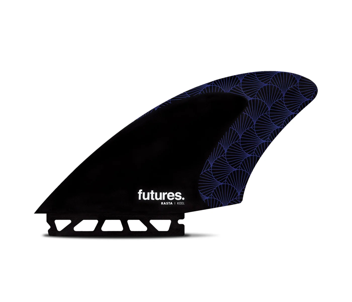 Futures Dave Rastovich Rasta Honeycomb Keel Fin Set