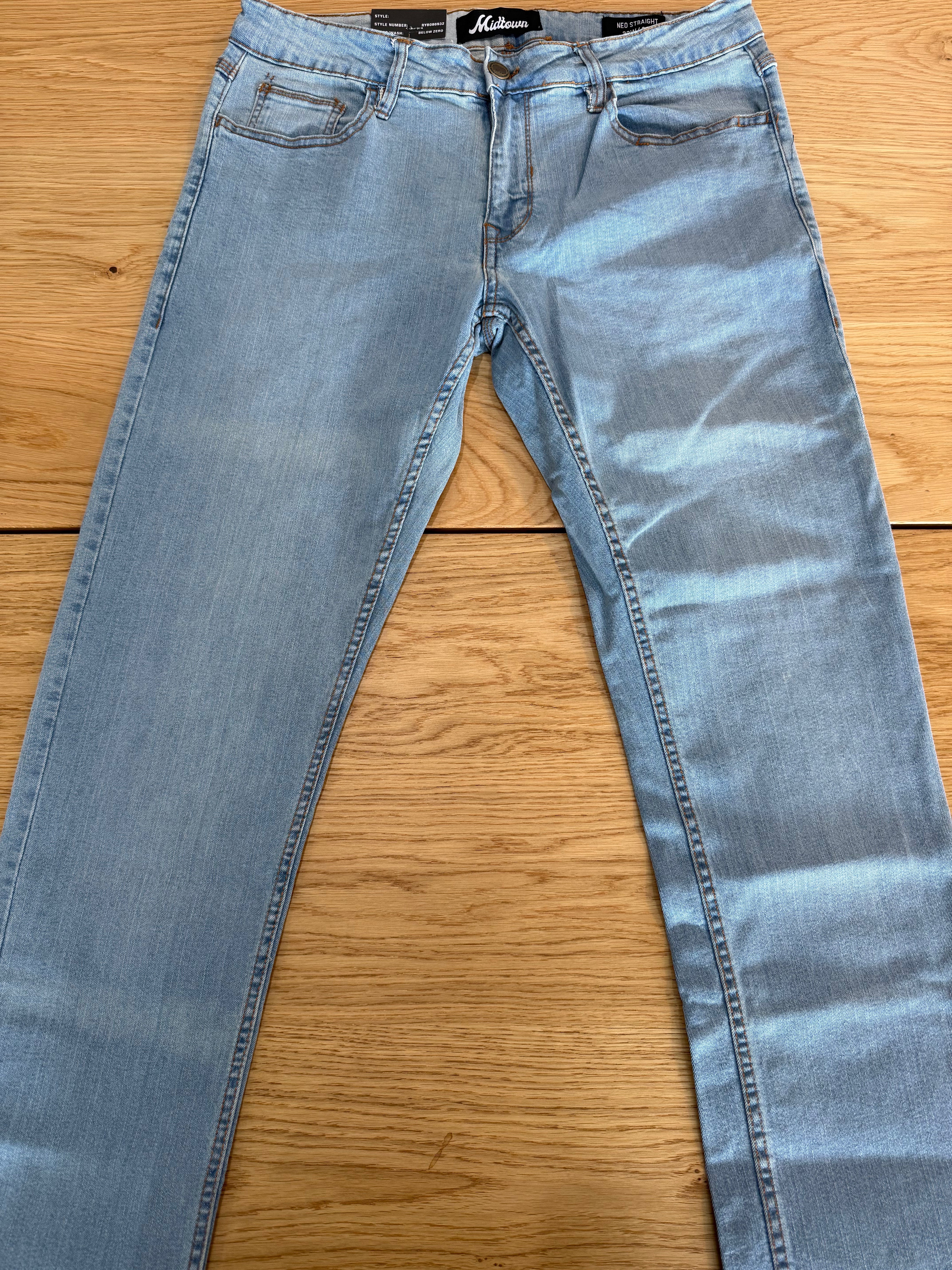 MIDTOWN SURF DENIM HARBOR JEANS - SUNLIGHT
