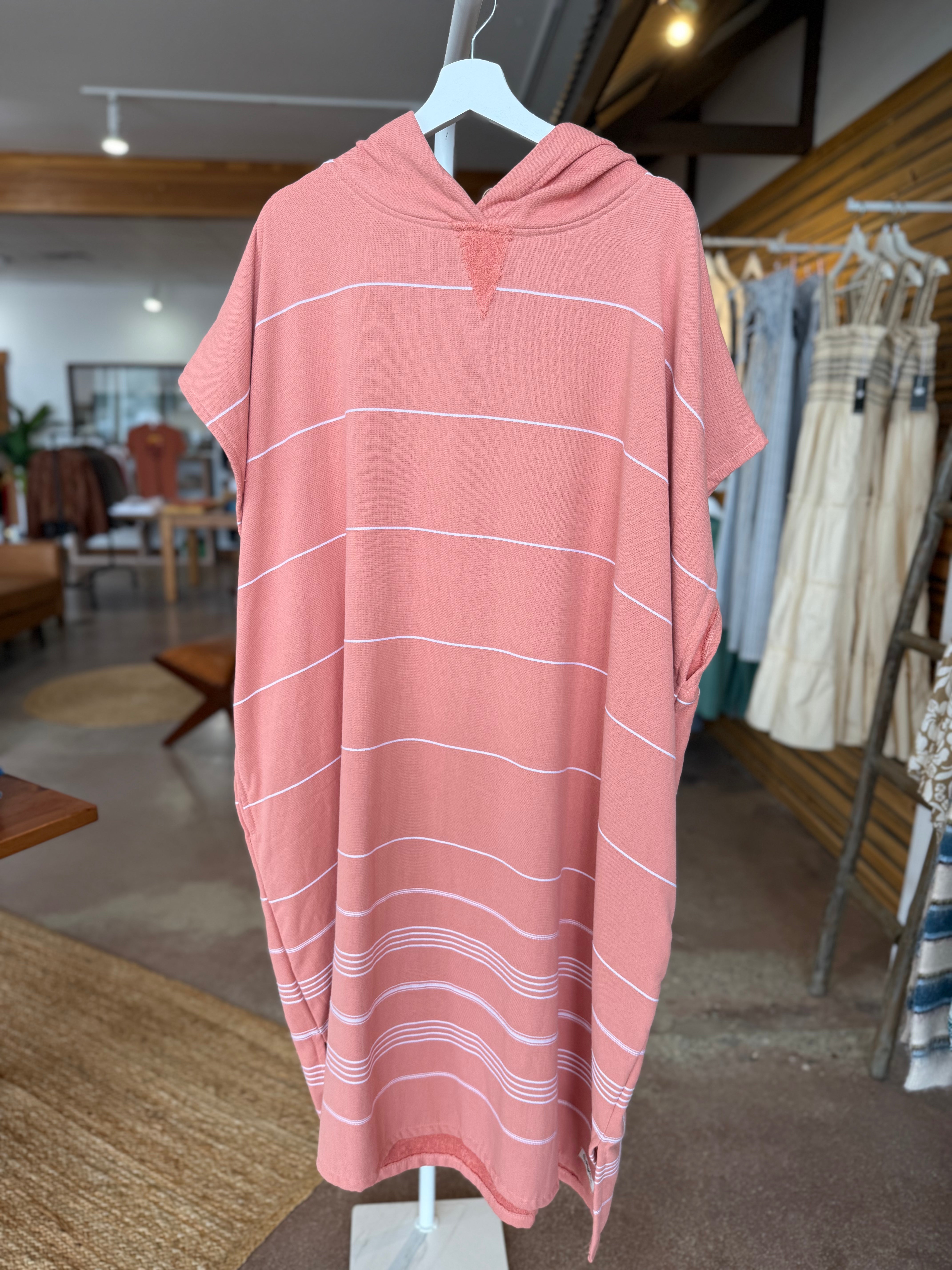 Border Classic Stripe Pancho