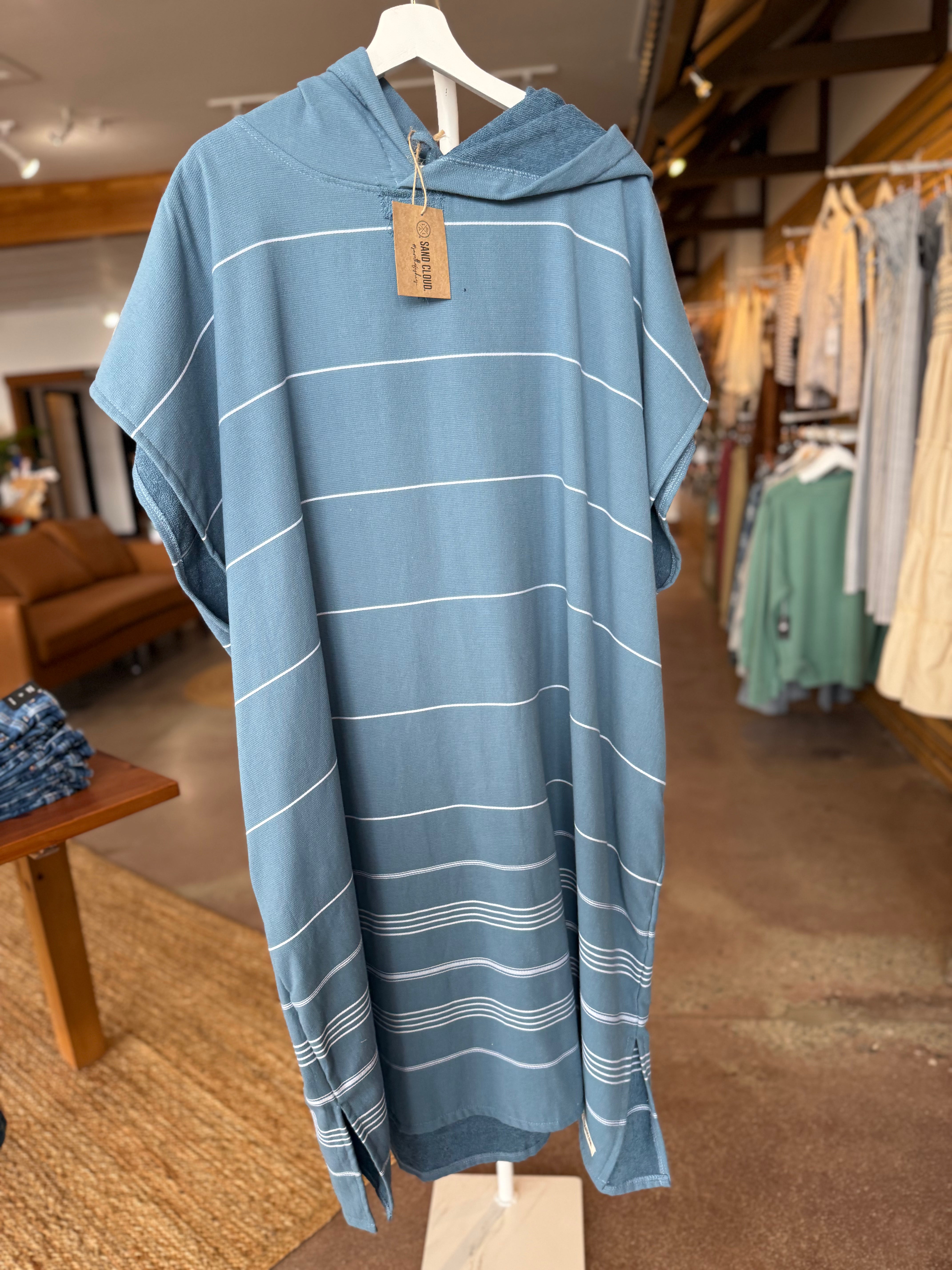 Border Classic Stripe Pancho