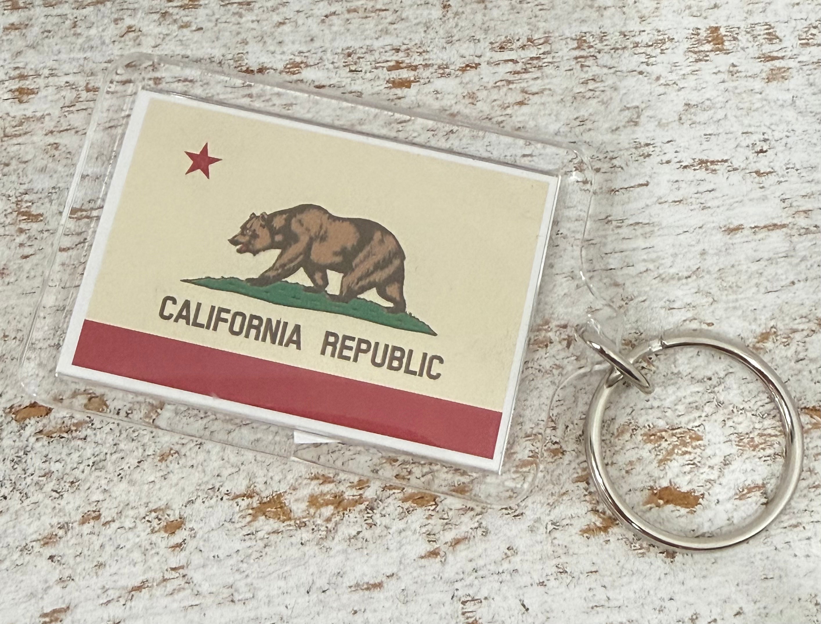 CALIFORNIA REPUBLIC KEYCHAIN