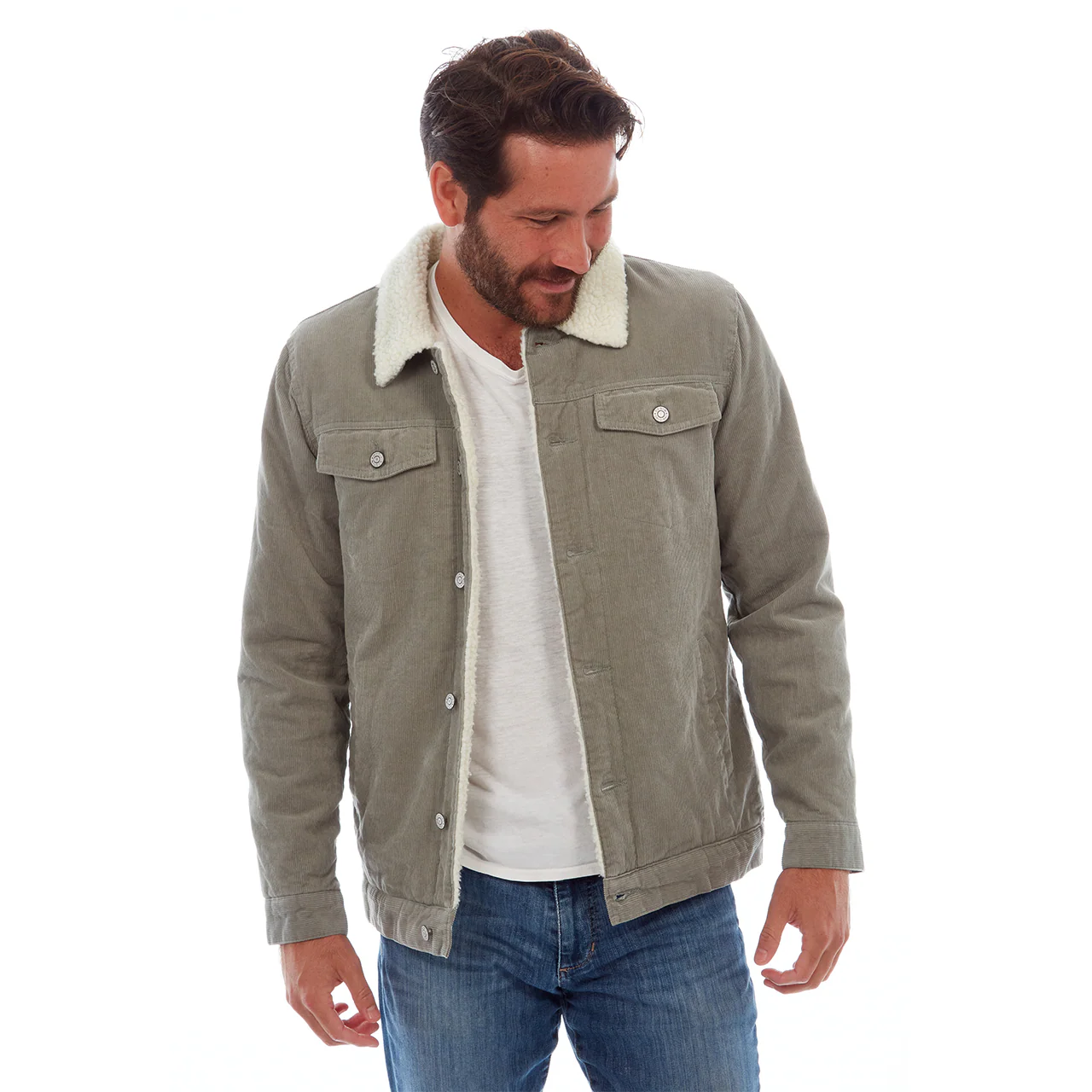 Kolton Corduroy Aviator Jacket