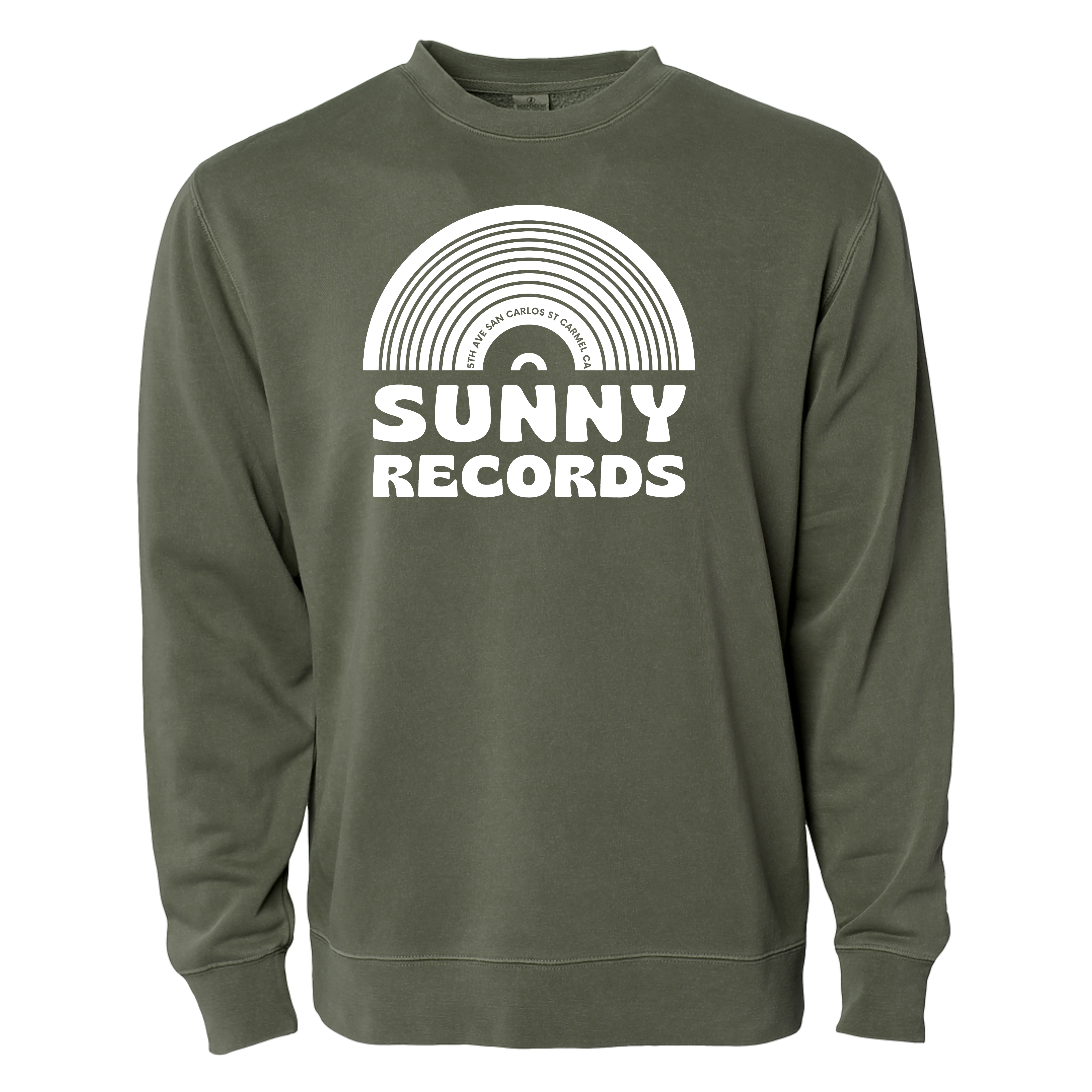 Sunny California Records Classic Crew Fleece