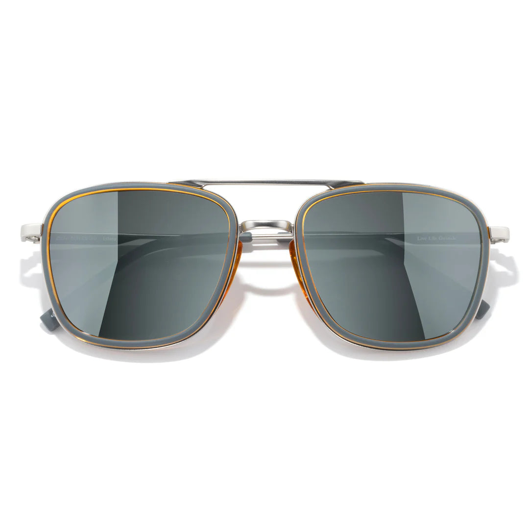Sunski Estero Sunglasses in Storm Honey Silver