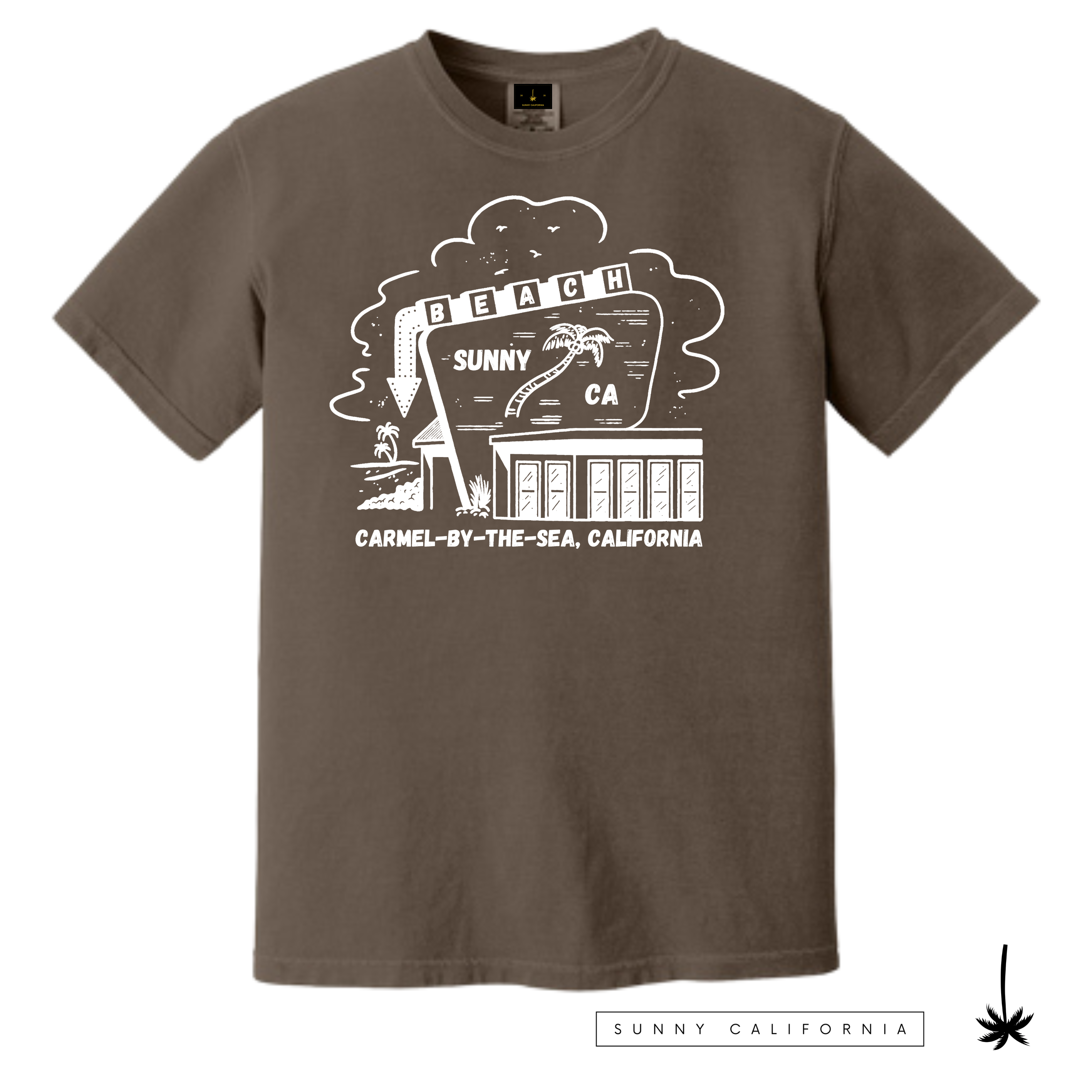 Carmel Beach Motel Tee