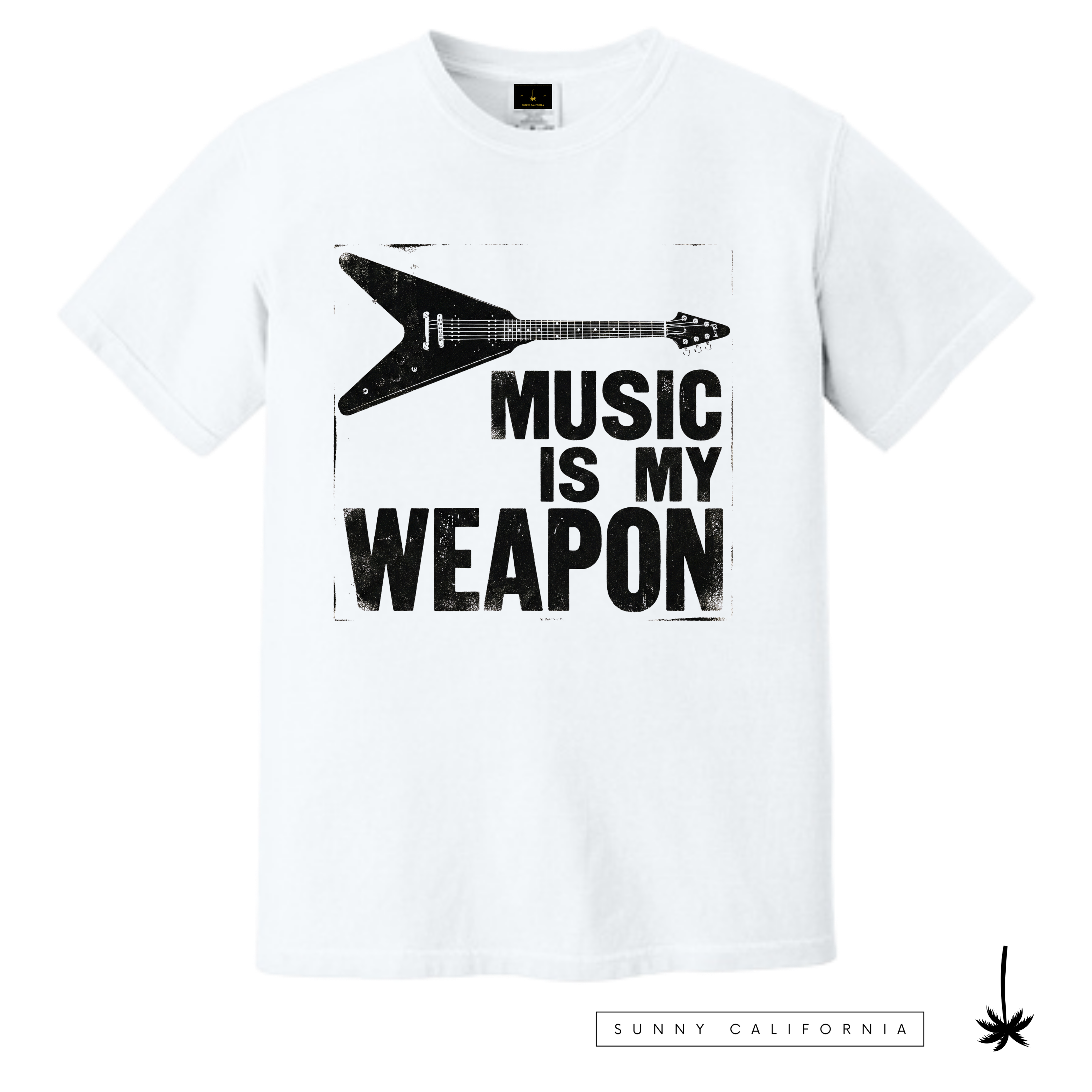 Music Is My Weapon Tee