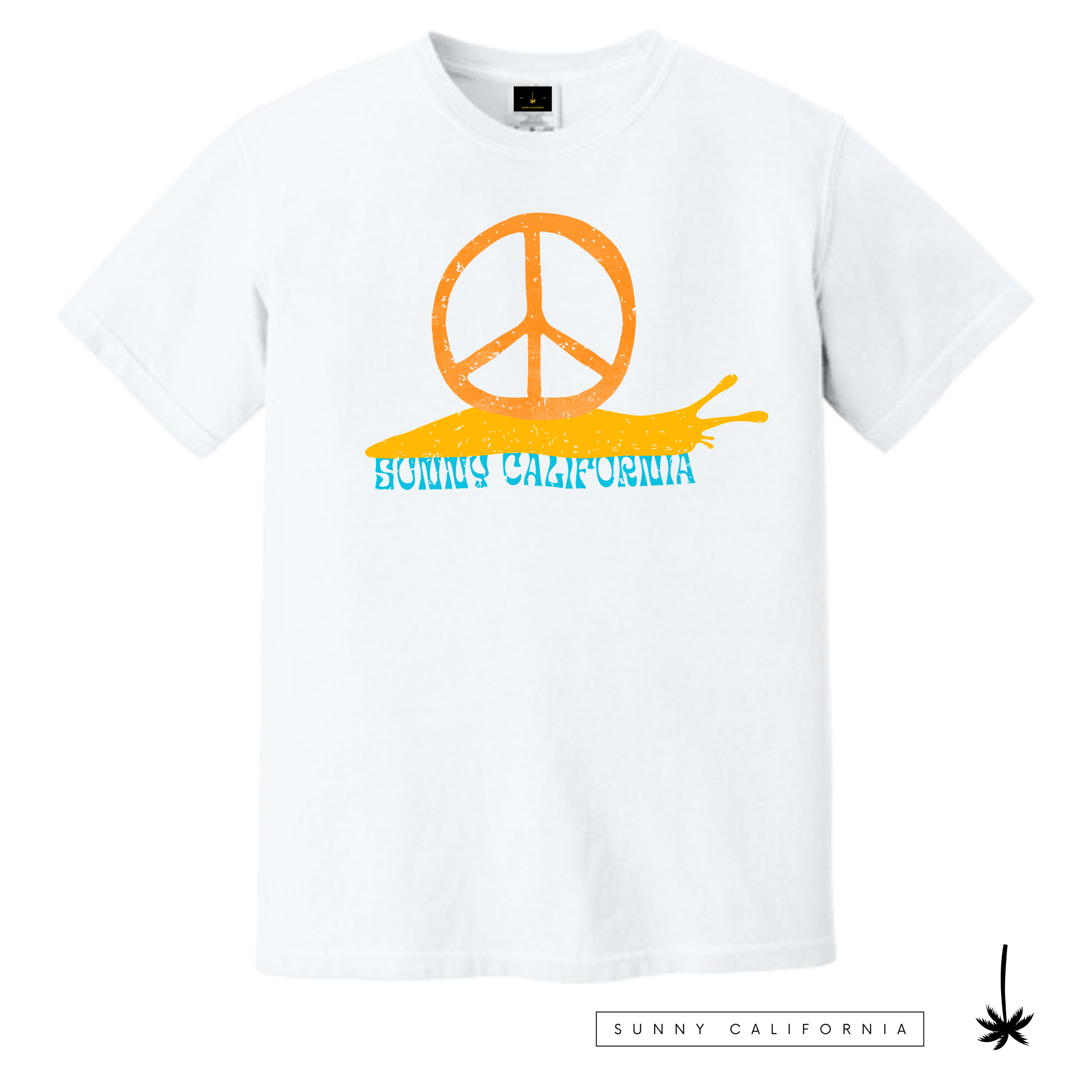 Sunny California Peace Snail Classic Tee