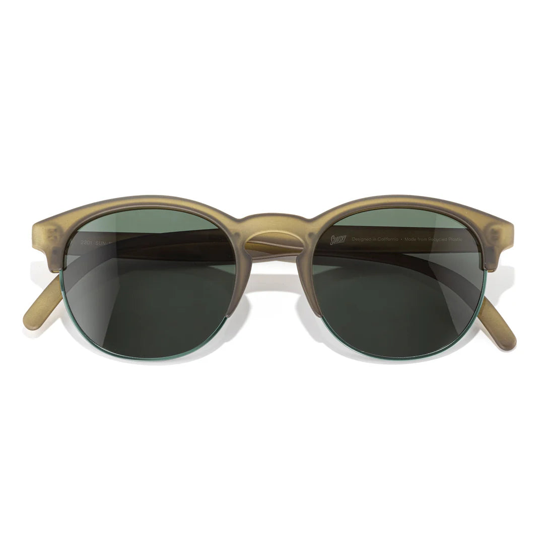 Sunski Avila Polarized Sunglasses in Olive Forest
