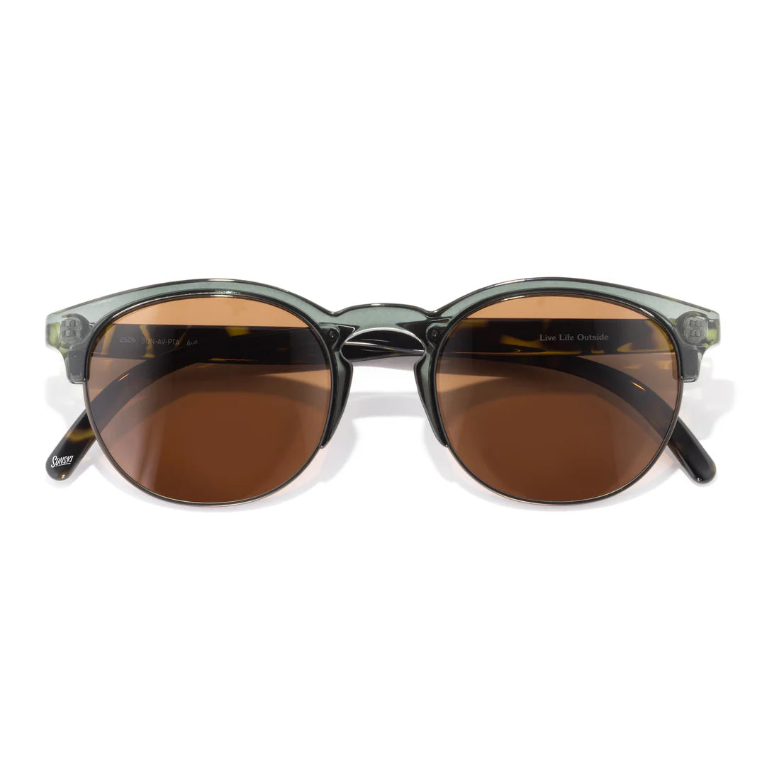 Sunski Avila Polarized Sunglasses in Pine Amber
