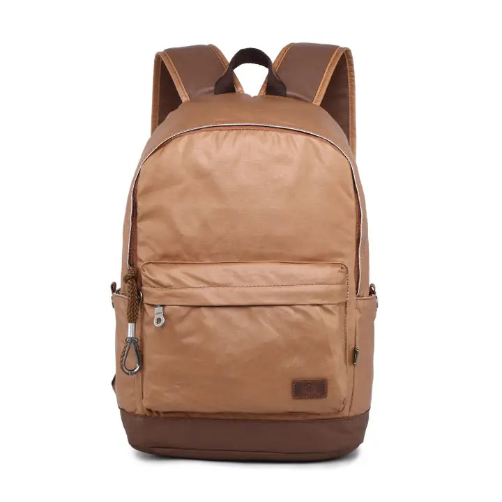 TSD BRAND URBAN LIGHT COATED BACKPACK