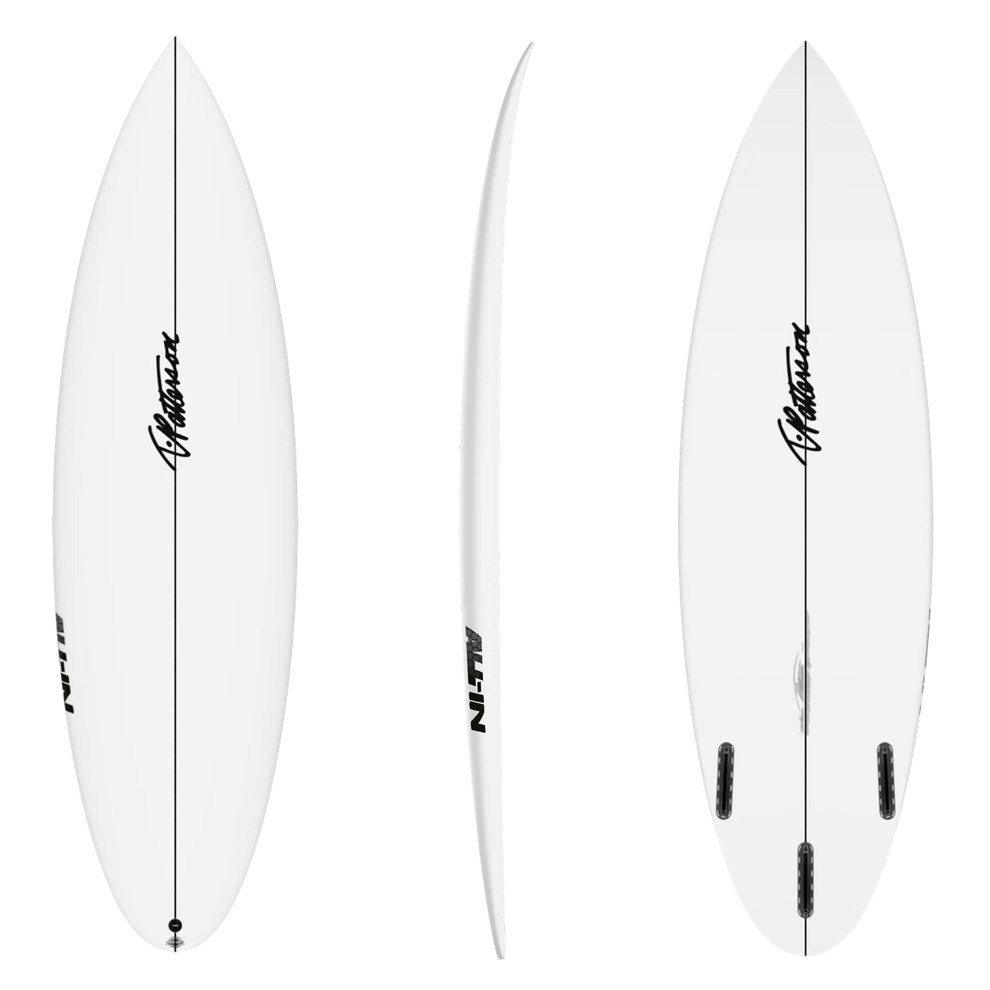 All-In Surfboard by T. Patterson