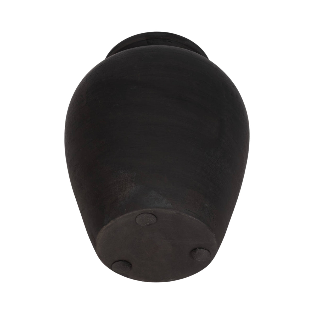 Black rubber duck on a white background
