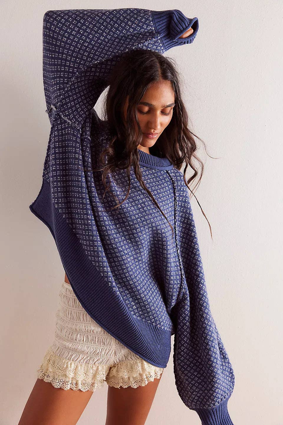 Tracy Jacquard Pullover Sweater