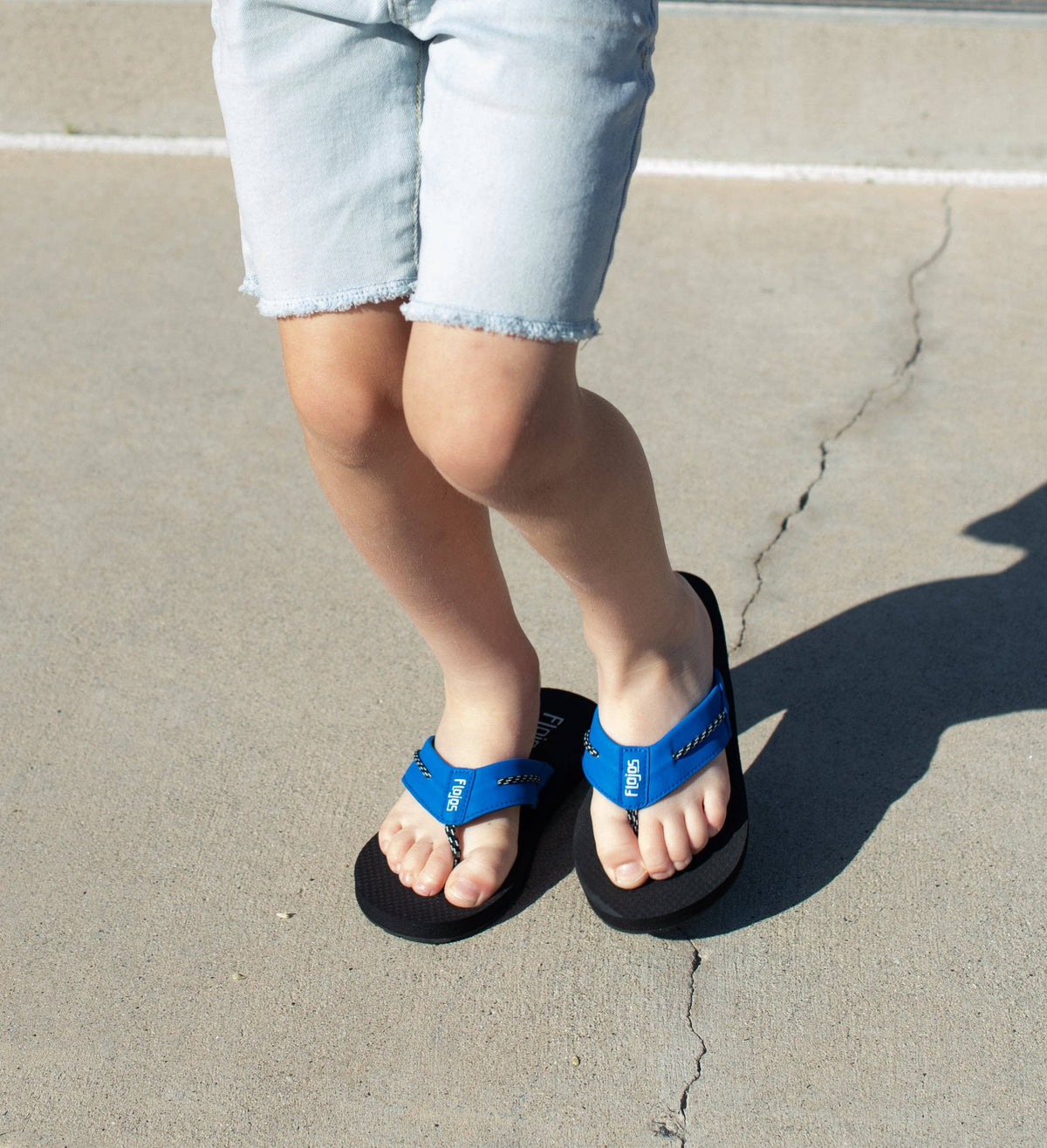 Charger - Boy's Sandal: Blue/Black / 2