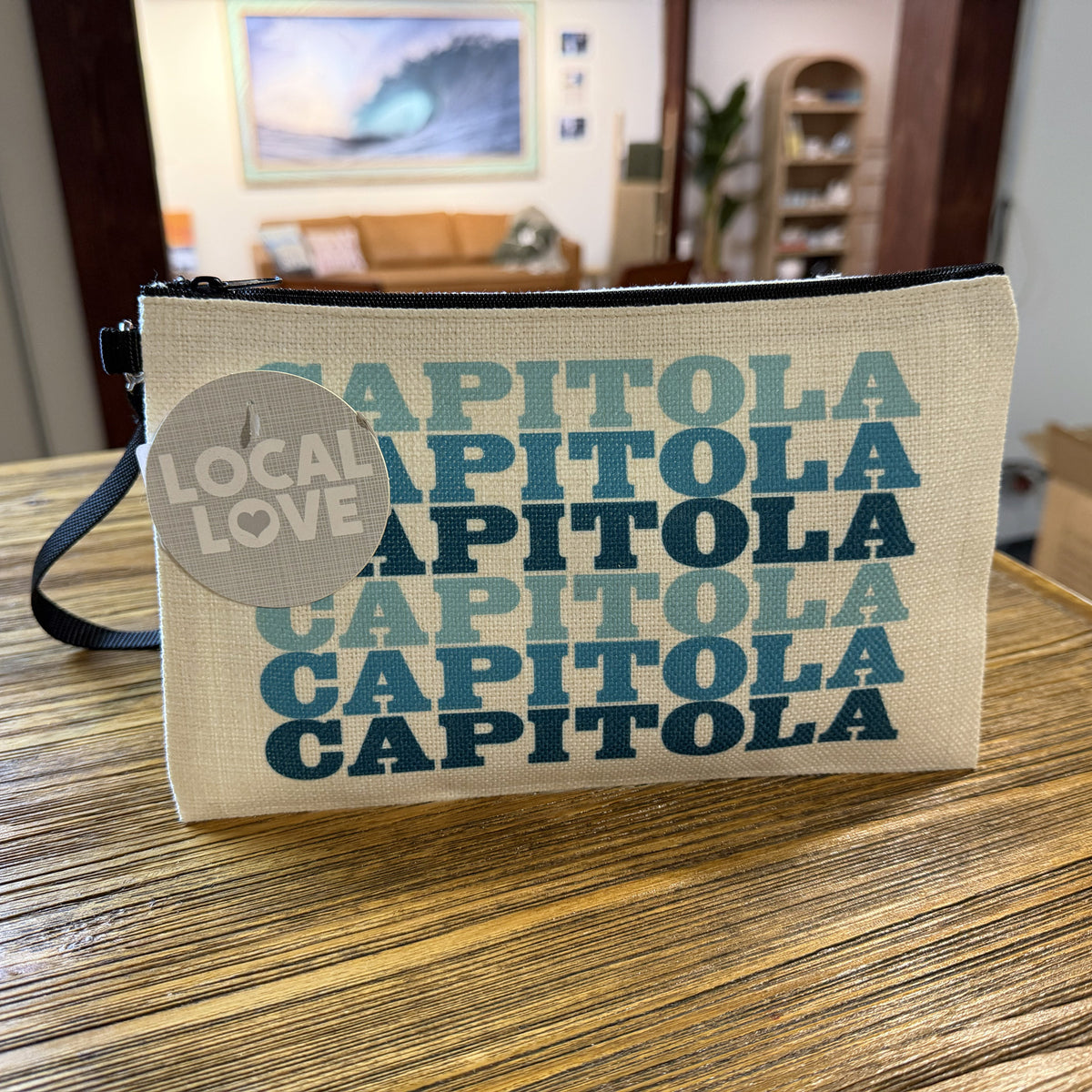 Capitola Canvas Zip Pouch