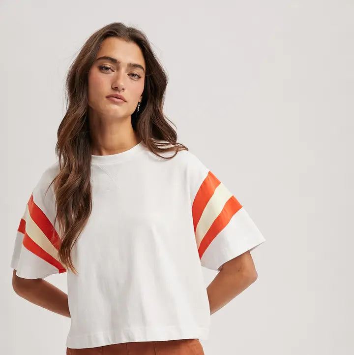 SC Cropped Racer Tee