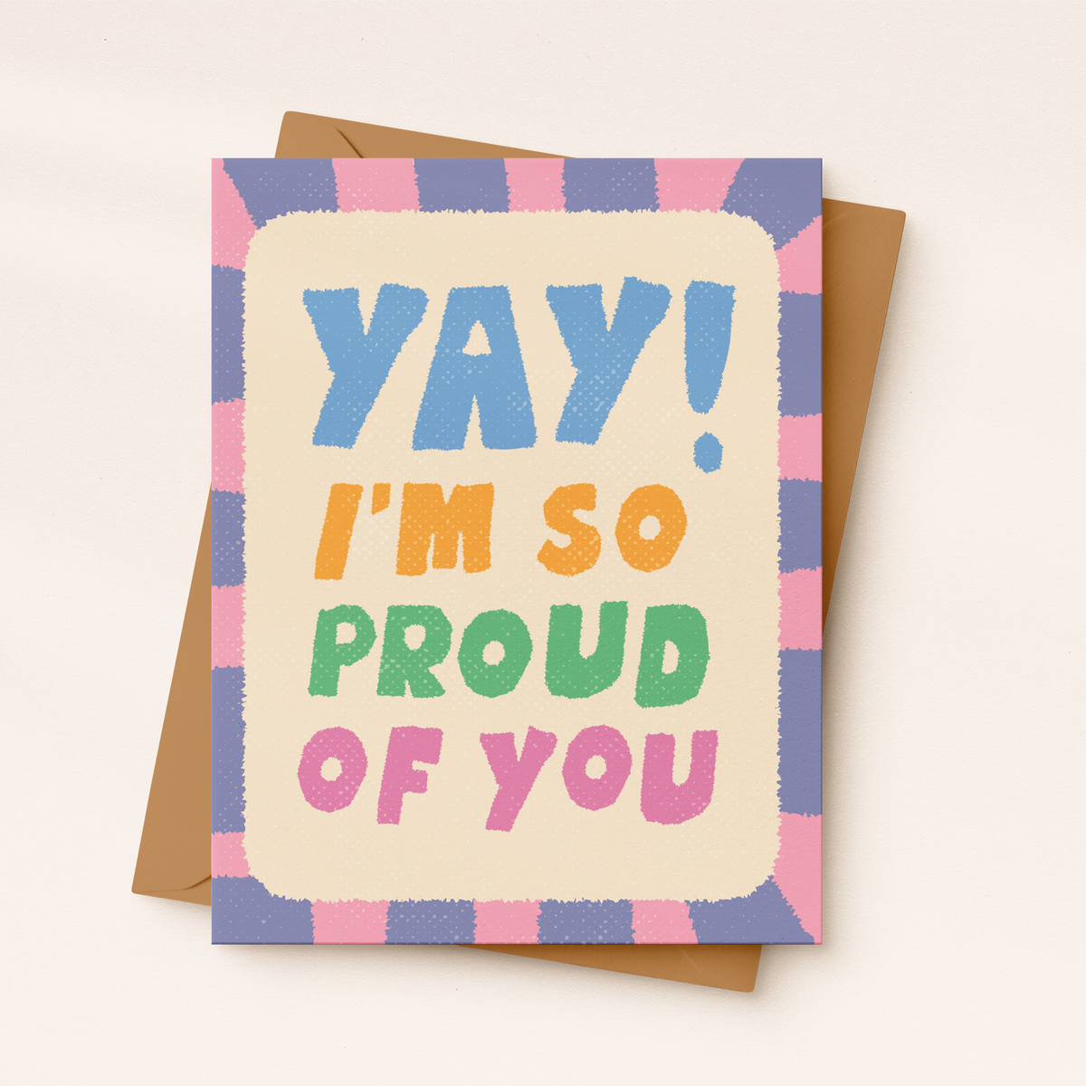 Proud of You Card | Encouragement & Congratulations Card
