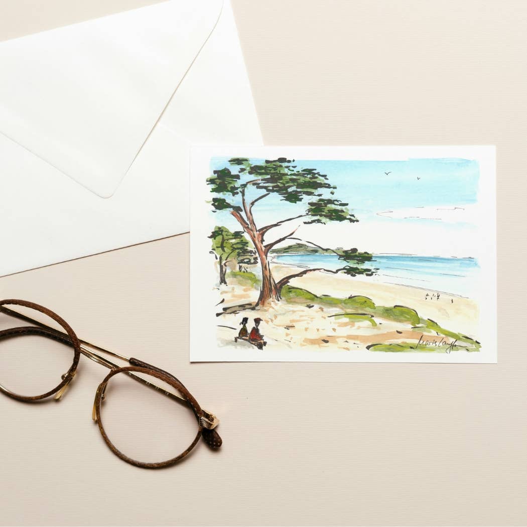 Carmel by the Sea Folded Greeting Card w Envelope